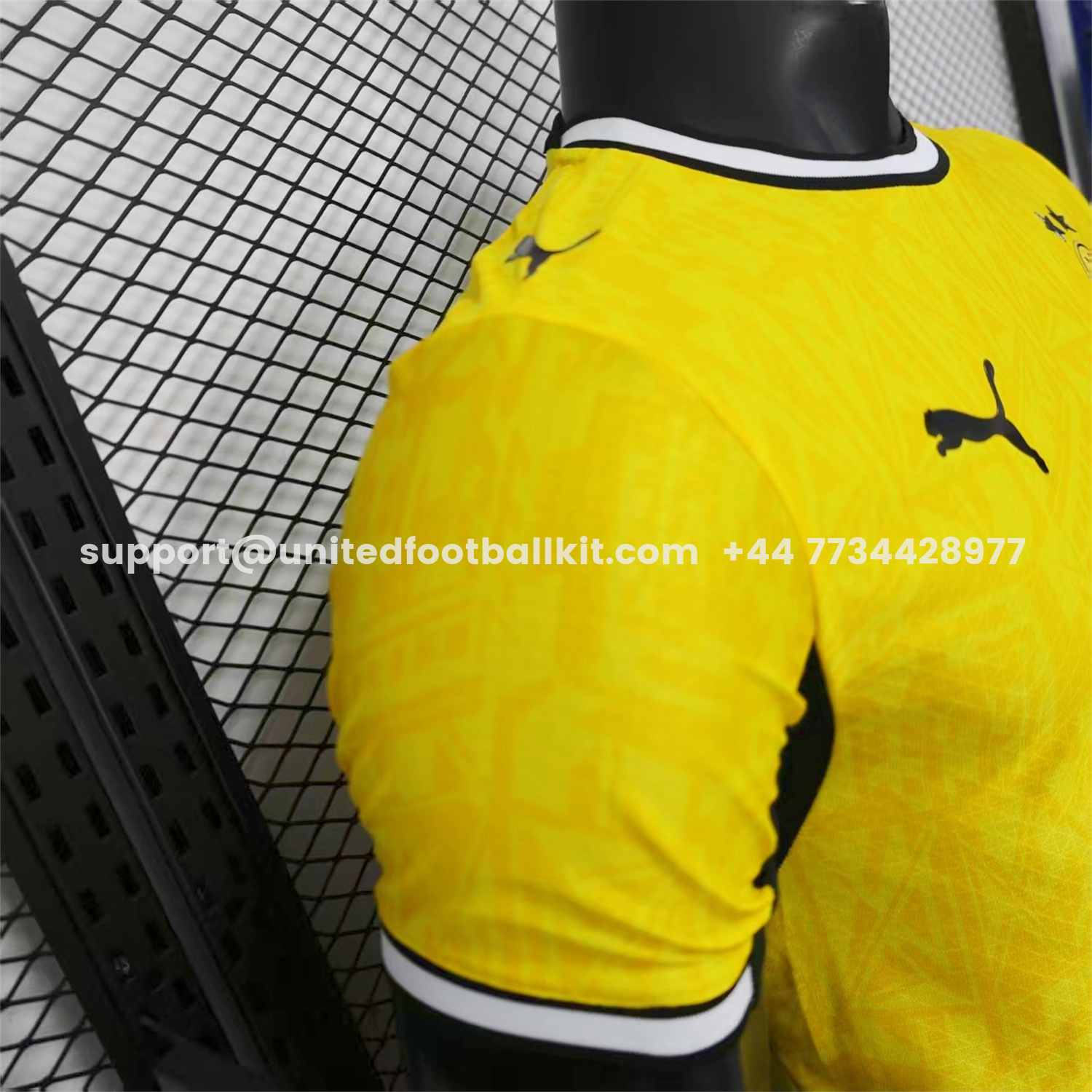 Unitedfootballkit.com | Dortmund 26-27 Home Jersey - Player Version -Customize Name, Number and Patch | Worldwide Shipping
