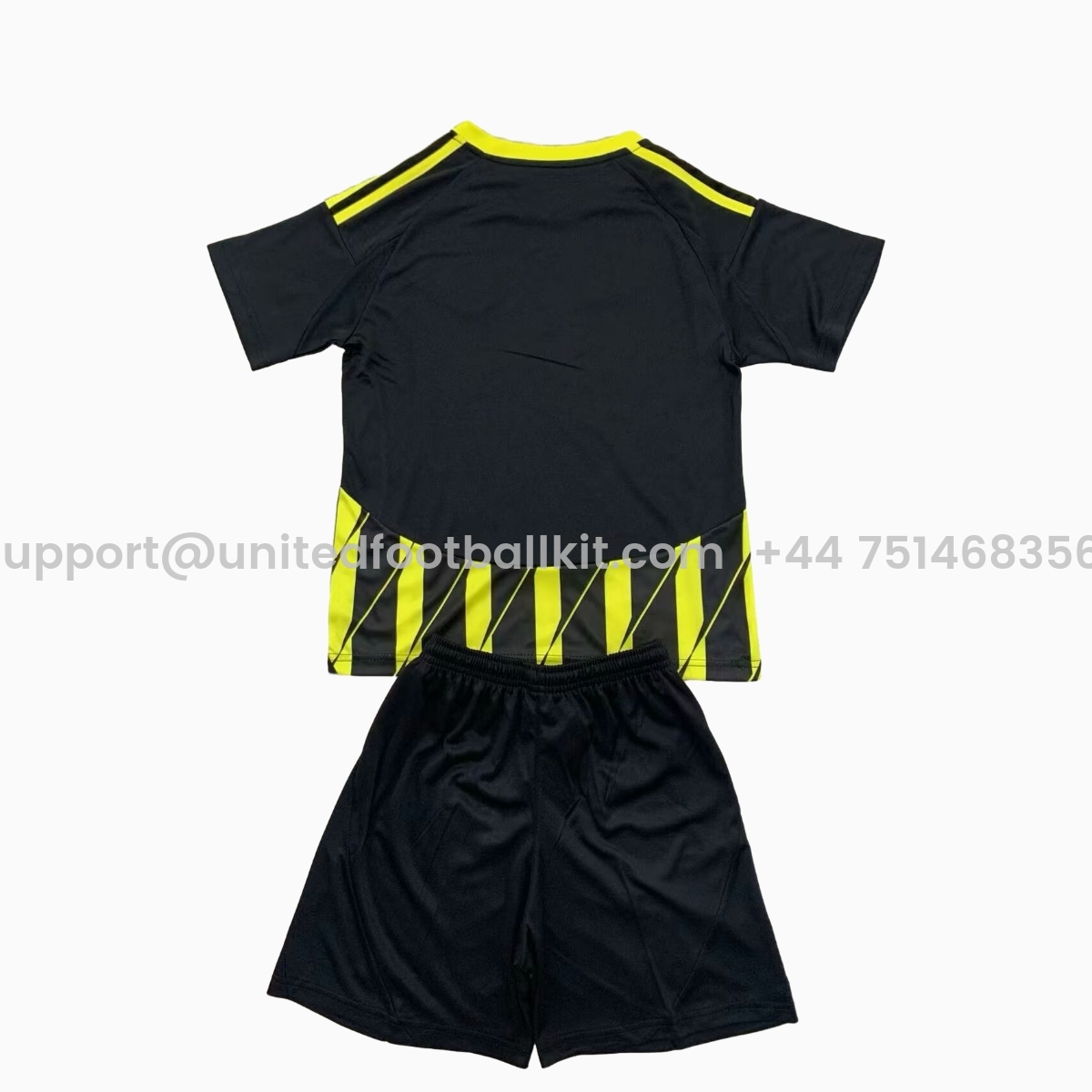 Unitedfootballkit.com | Aberdeen 24-25 Away Kids Kit -Customize Name, Number and Patch | Worldwide Shipping