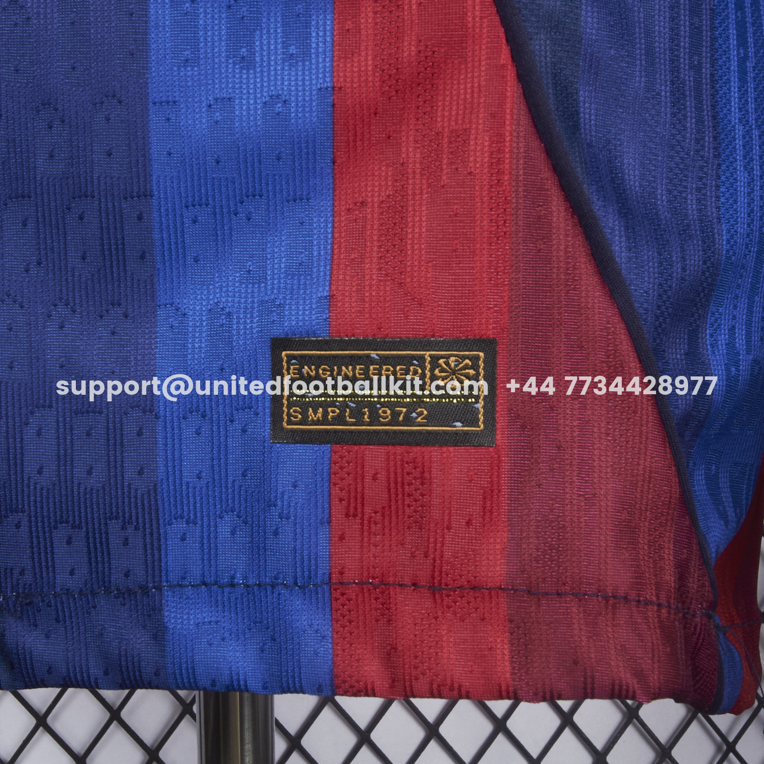 Unitedfootballkit.com | Barcelona 26-27 Home Jersey - Player Version -Customize Name, Number and Patch | Worldwide Shipping