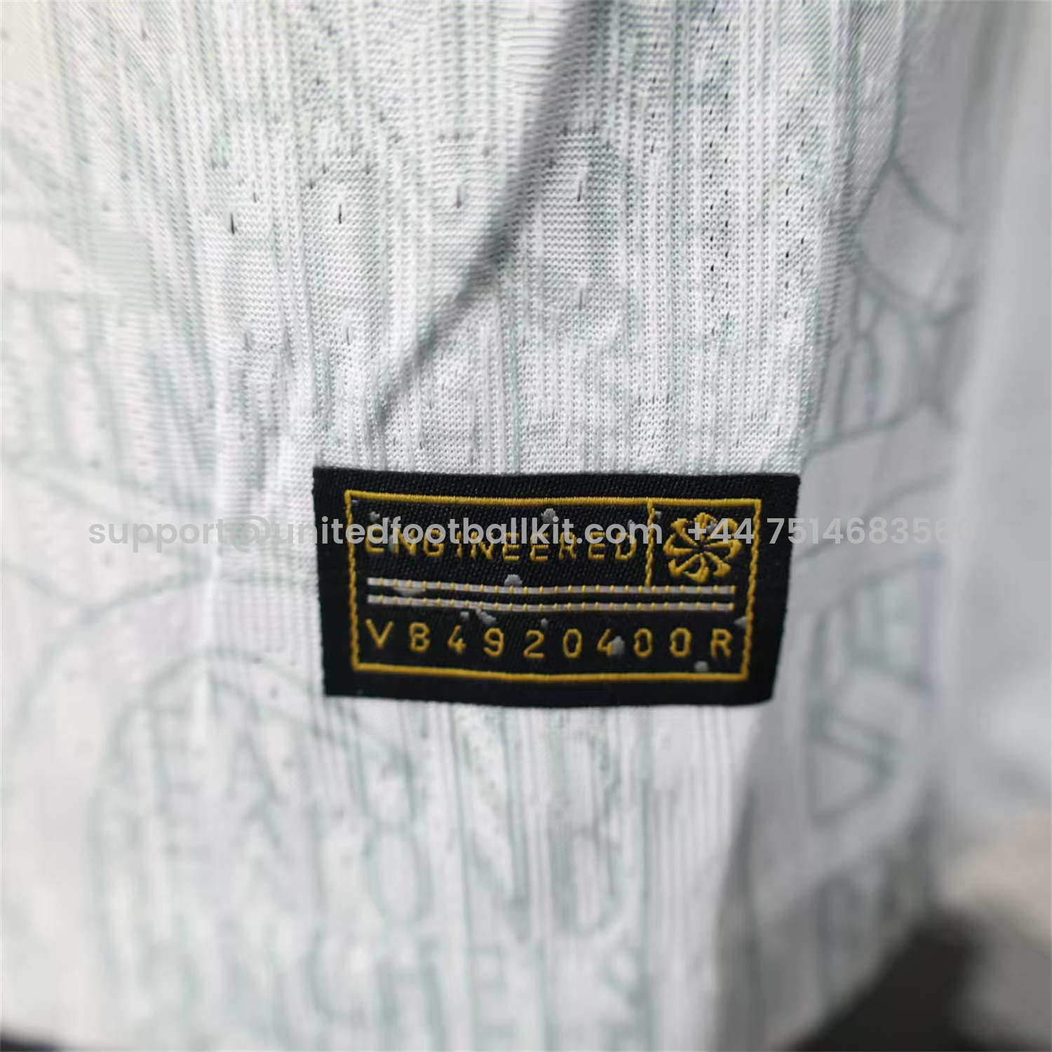 Unitedfootballkit.com | C.H.E.L.S.E.A 25-26 White Pre-Match Training Jersey - Player Version -Customize Name, Number and Patch | Worldwide Shipping