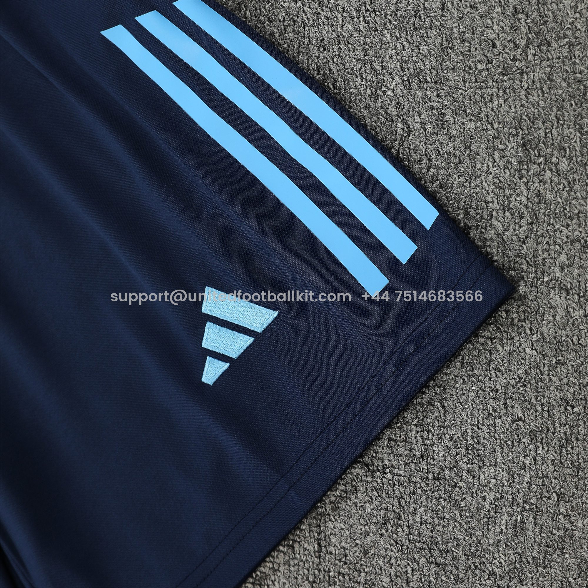 Unitedfootballkit.com | Argentina 24-25 Vest Training Set - Blue Vest & Deep Blue Shorts -Customize Name, Number and Patch | Worldwide Shipping