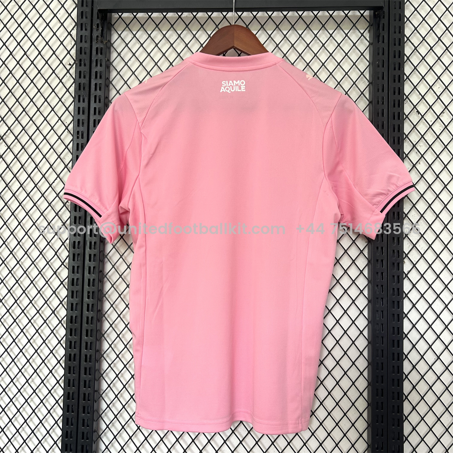 Unitedfootballkit.com | Palermo 25-26 Home Jersey - Fans Version -Customize Name, Number and Patch | Worldwide Shipping