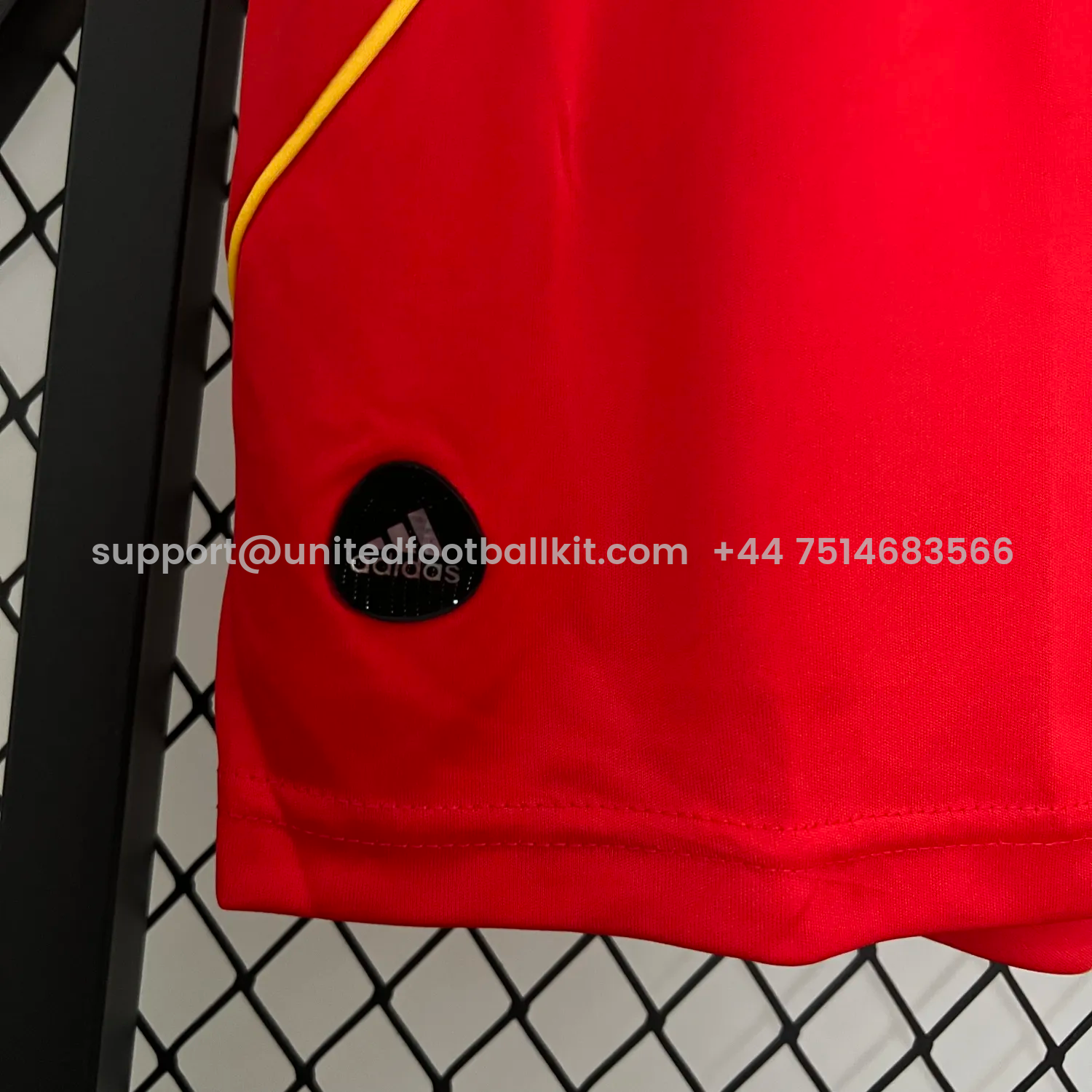 Unitedfootballkit.com | Retro Spain 2008 Home Stadium Jersey -Customize Name, Number and Patch | Worldwide Shipping