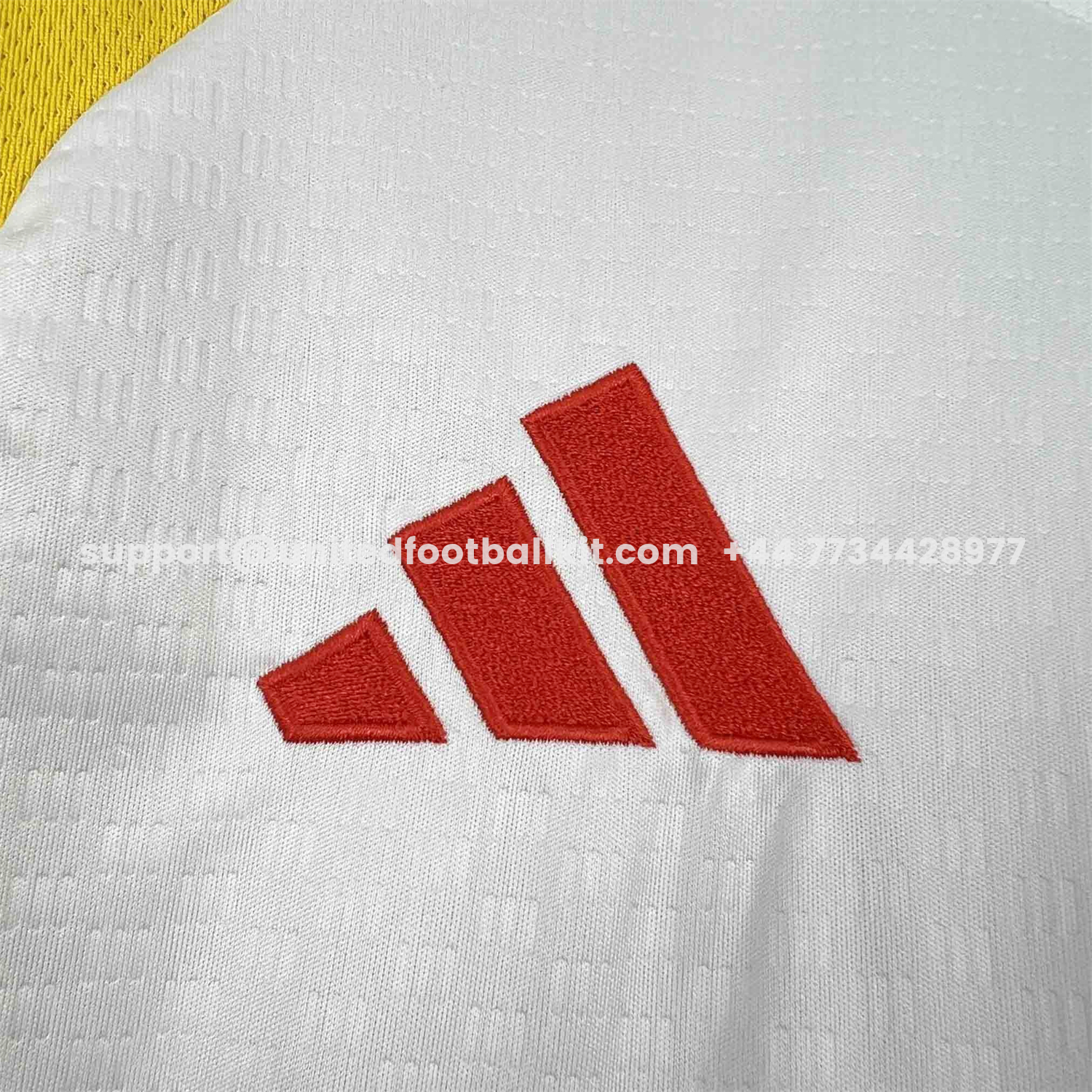 Unitedfootballkit.com | Colombia 2026 White Pre-Match Training Jersey - Fans Version -Customize Name, Number and Patch | Worldwide Shipping