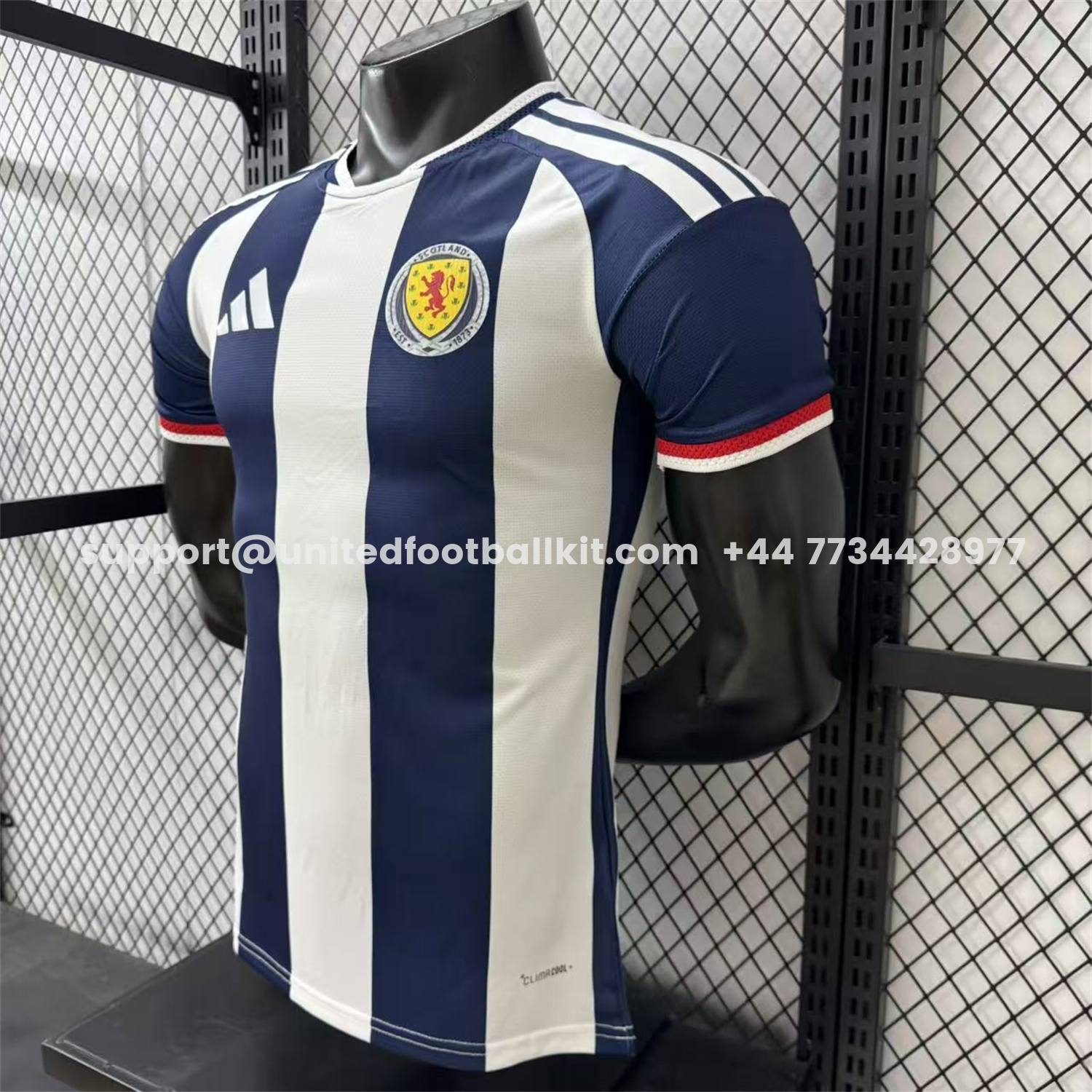 Unitedfootballkit.com | S-c-o.t l.a-n.d 2026 Blue And White Special Jersey - Player Version -Customize Name, Number and Patch | Worldwide Shipping