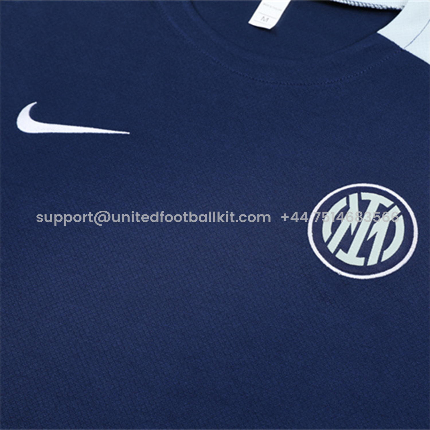 Unitedfootballkit.com | Inter Milan 25-26 Short-Sleeve Kids Training Set - Deep Blue Top & Deep Blue shorts -Customize Name, Number and Patch | Worldwide Shipping