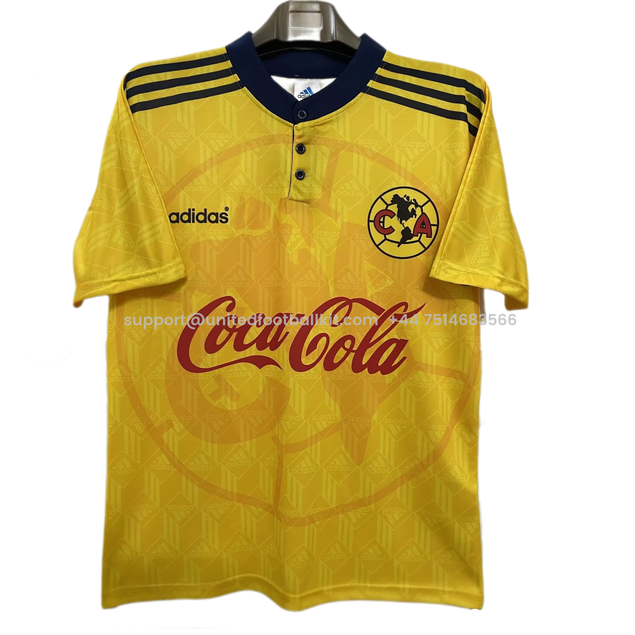 Unitedfootballkit.com | América Retro 1998-99 Home Stadium Jersey -Customize Name, Number and Patch | Worldwide Shipping