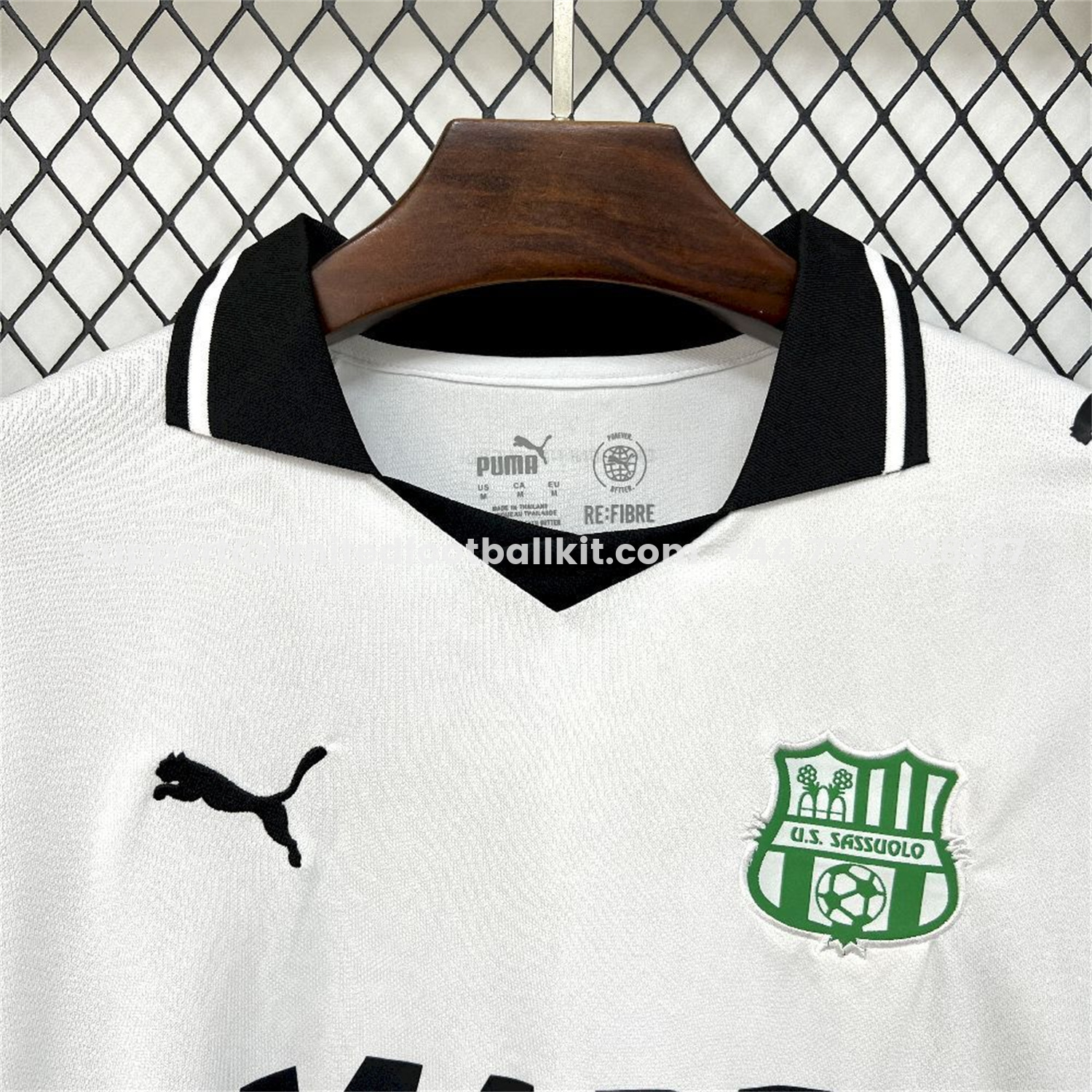 Unitedfootballkit.com | Sassuolo 25-26 Away Jersey - Fans Version -Customize Name, Number and Patch | Worldwide Shipping