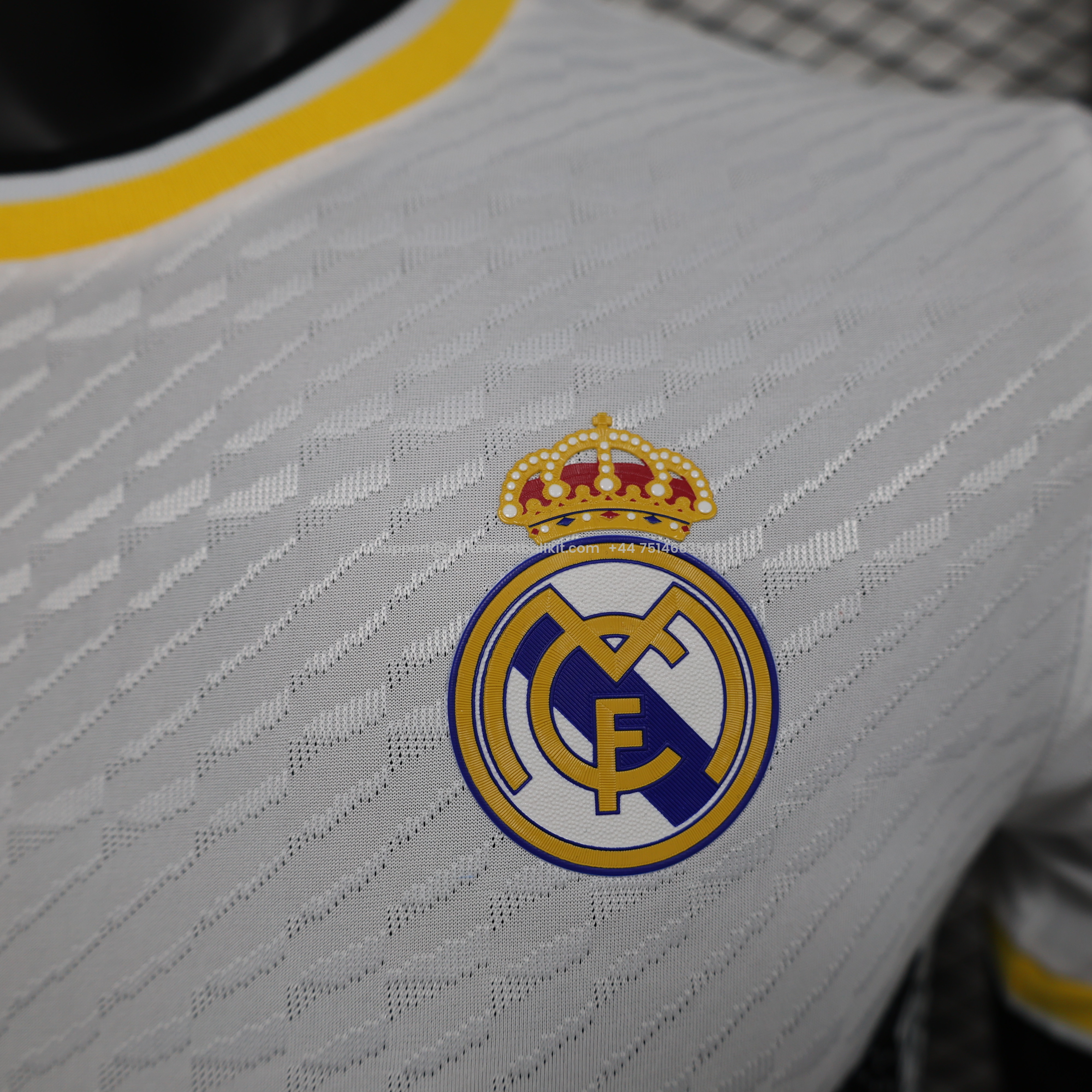 Unitedfootballkit.com | Real Madrid 24-25 Black Snake Special Edition White Jersey - Player Version -Customize Name, Number and Patch | Worldwide Shipping