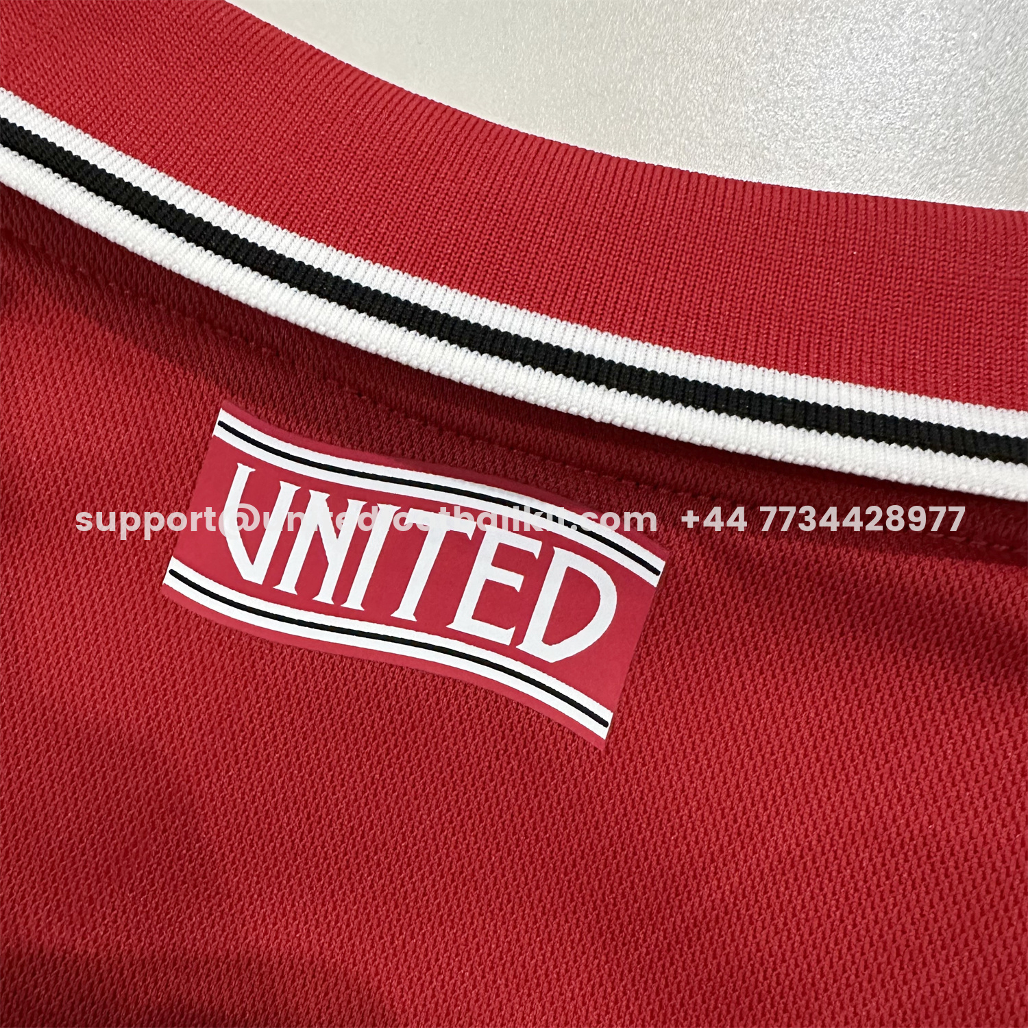 Unitedfootballkit.com | Manchester United 26-27 Home Jersey - Fans Version -Customize Name, Number and Patch | Worldwide Shipping