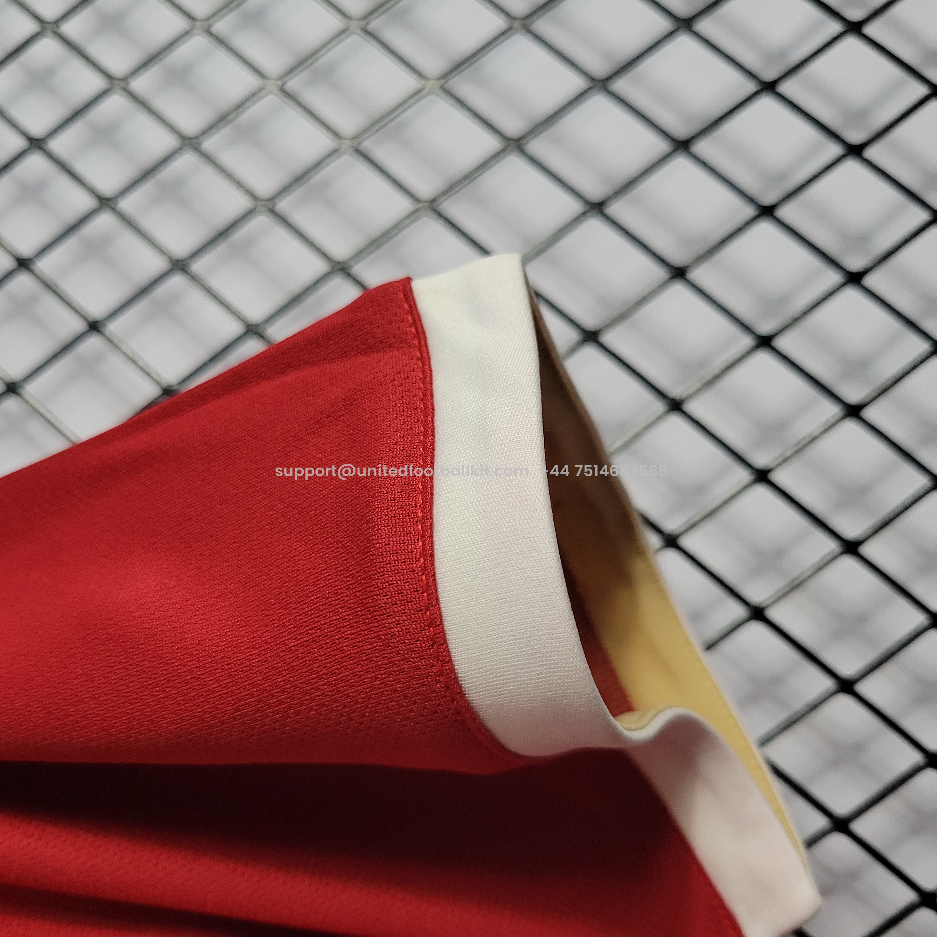 Unitedfootballkit.com | Retro Manchester United 06-07 Home Jersey -Customize Name, Number and Patch | Worldwide Shipping