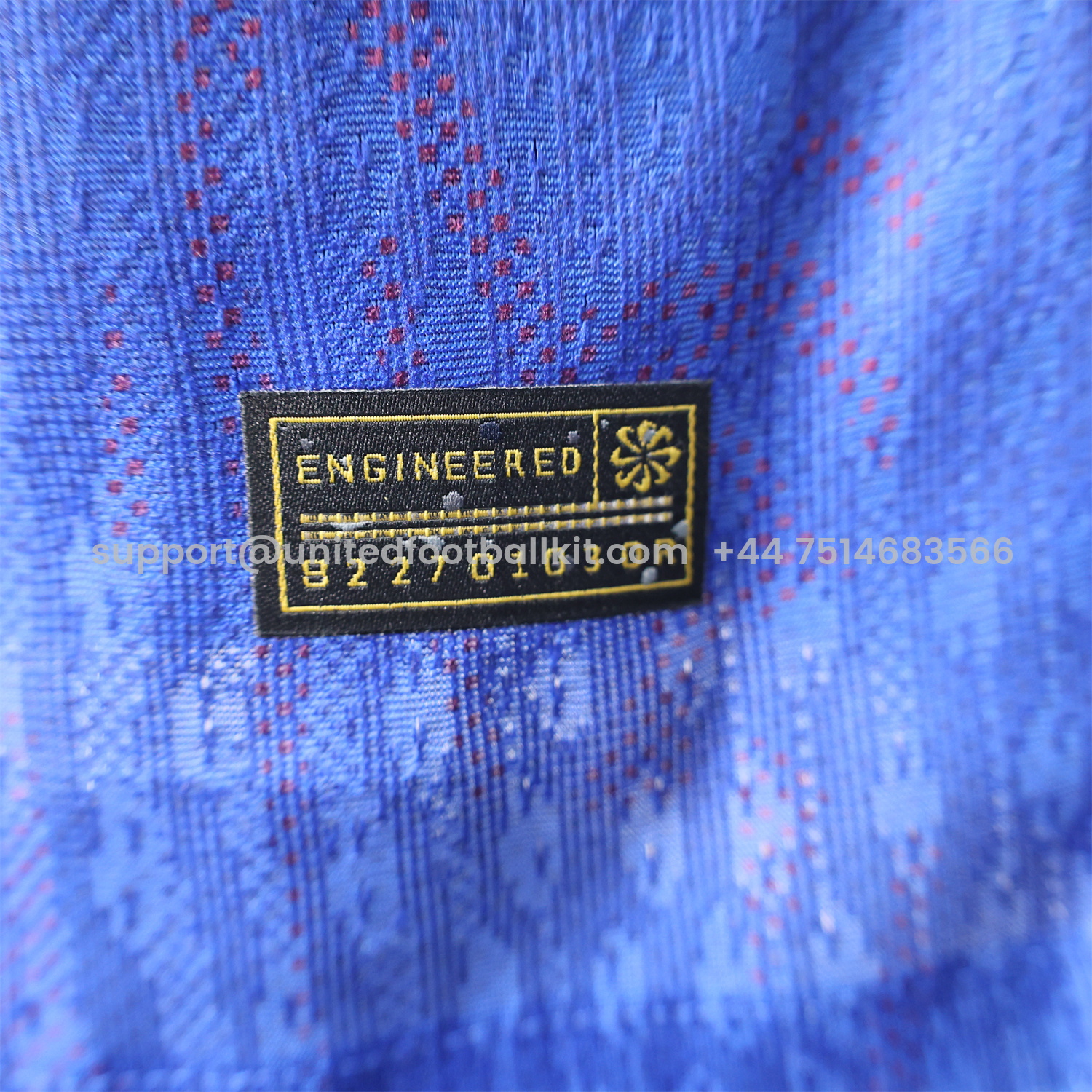 Unitedfootballkit.com | Barcelona 25-26 Blue Gradient and Red Shaped Pattern Pattern Jersey - Player Version -Customize Name, Number and Patch | Worldwide Shipping