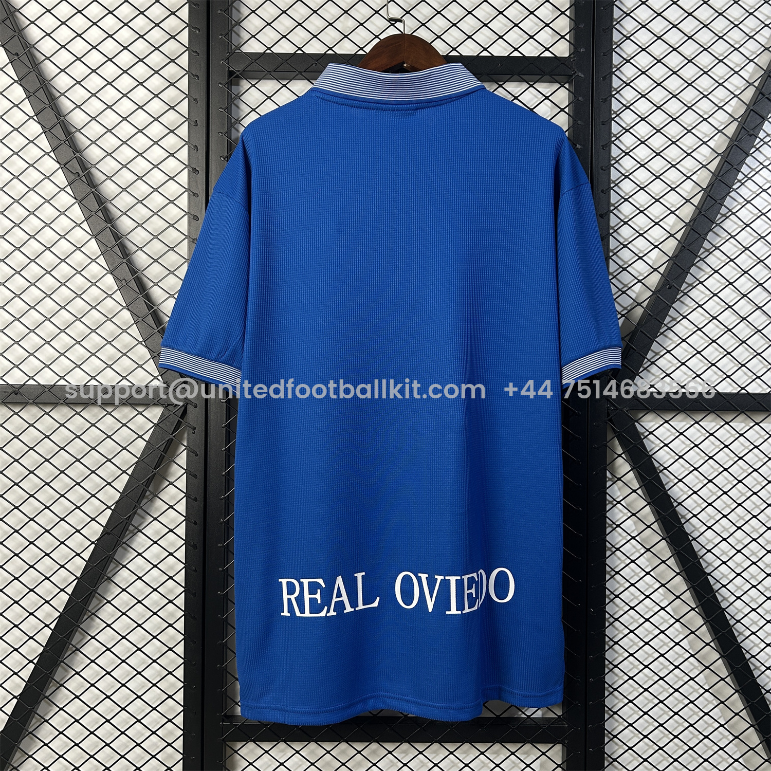 Unitedfootballkit.com | Retro Real Oviedo Vetusta 1996-97 Cope Del Rey Special Edition Jersey -Customize Name, Number and Patch | Worldwide Shipping