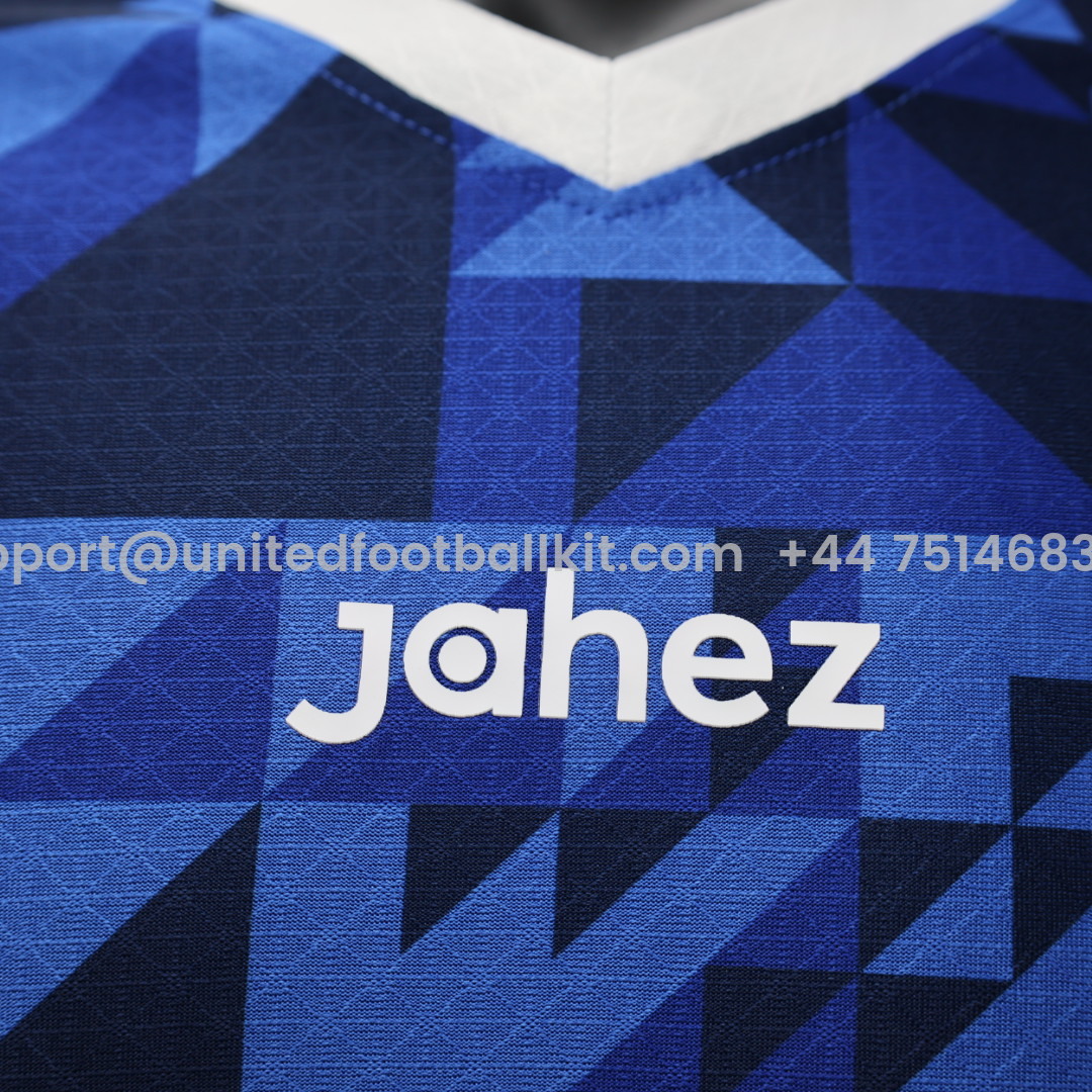 Unitedfootballkit.com | Al Hilal Riyadh Crescent 24-25 Home Stadium Jersey With Chest Advertisement - Player Version -Customize Name, Number and Patch | Worldwide Shipping