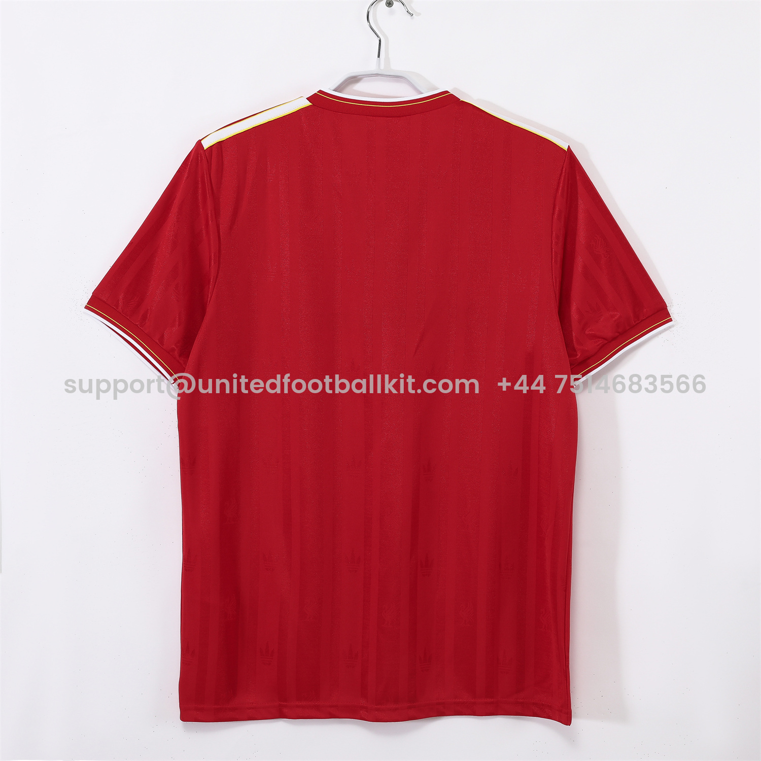 Unitedfootballkit.com | Retro Liver.pool 1985-86 Home Jersey - FA CUP FINAL Version -Customize Name, Number and Patch | Worldwide Shipping