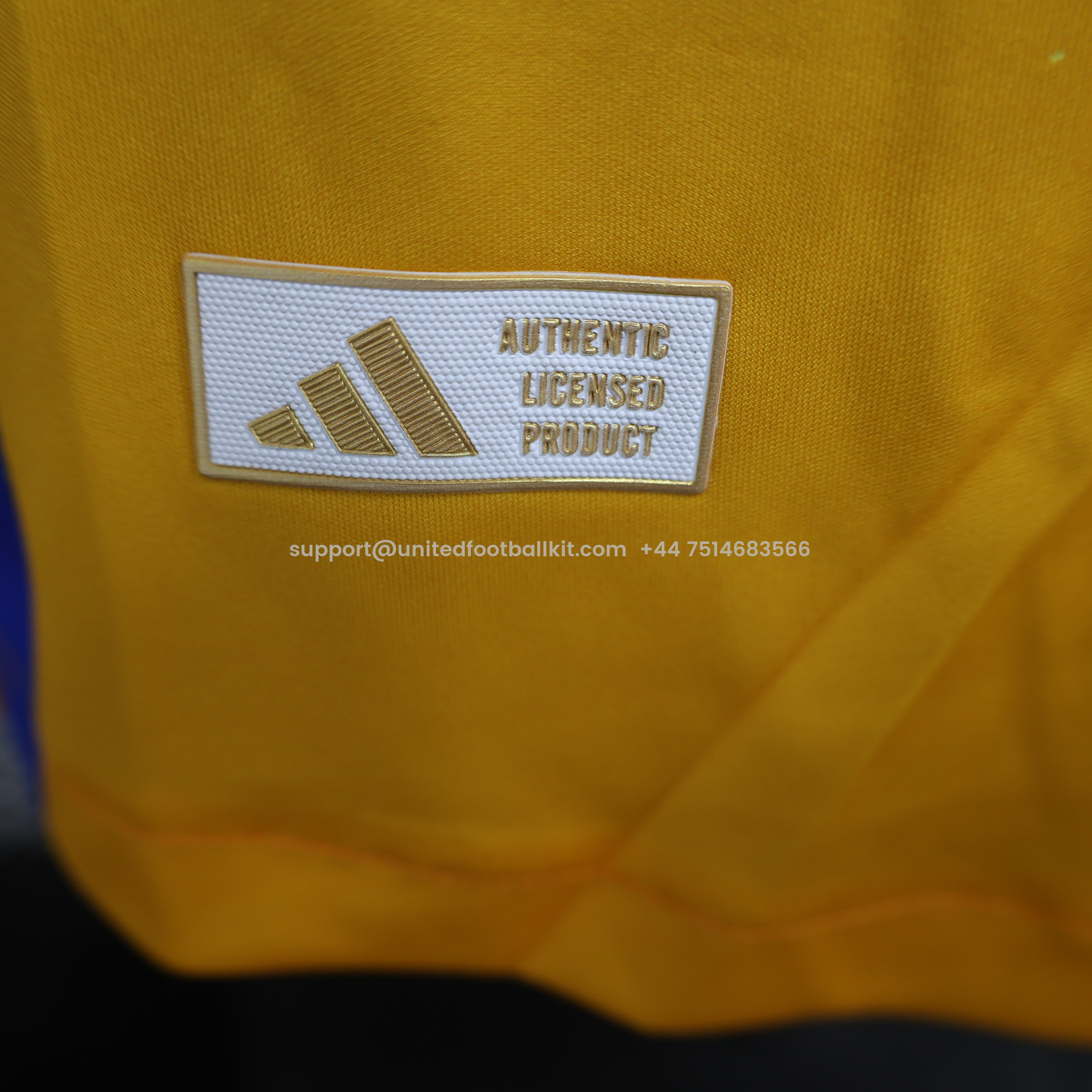 Unitedfootballkit.com | Tigres UANL 24-25 Home Stadium Jersey - Player Version -Customize Name, Number and Patch | Worldwide Shipping