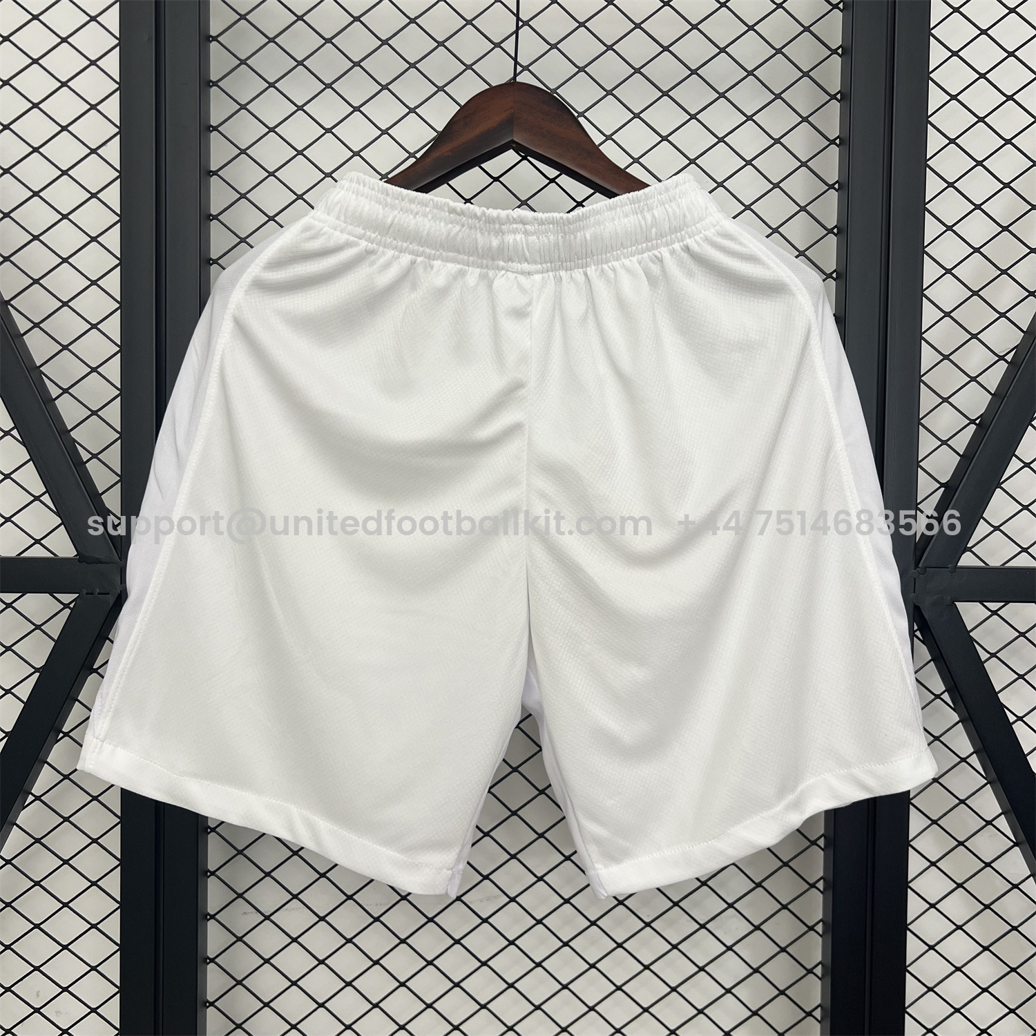 Unitedfootballkit.com | Inter Milan 25-26 Away White Shorts - Fans Version -Customize Name, Number and Patch | Worldwide Shipping