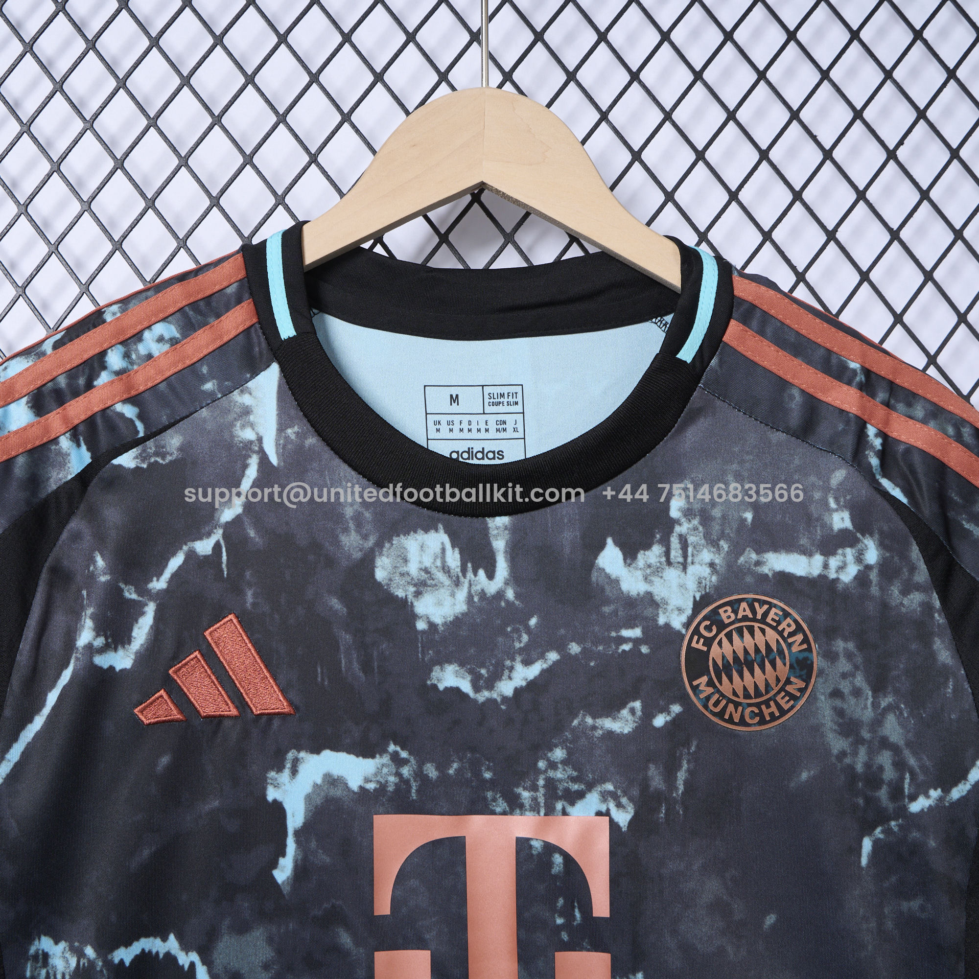 Unitedfootballkit.com | Bayern Munich 24-25 Away Jersey - Fans Version -Customize Name, Number and Patch | Worldwide Shipping