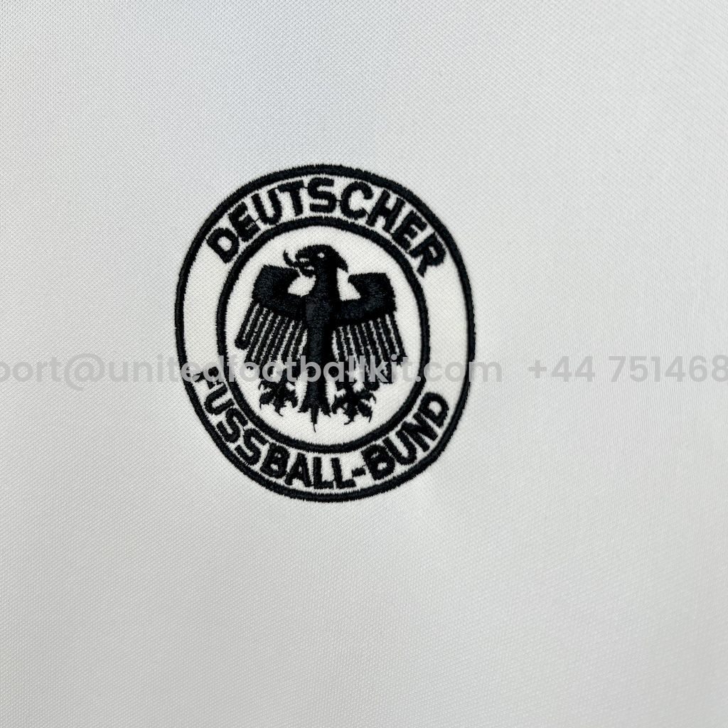 Unitedfootballkit.com | Retro Germany 1982 Home Jersey -Customize Name, Number and Patch | Worldwide Shipping