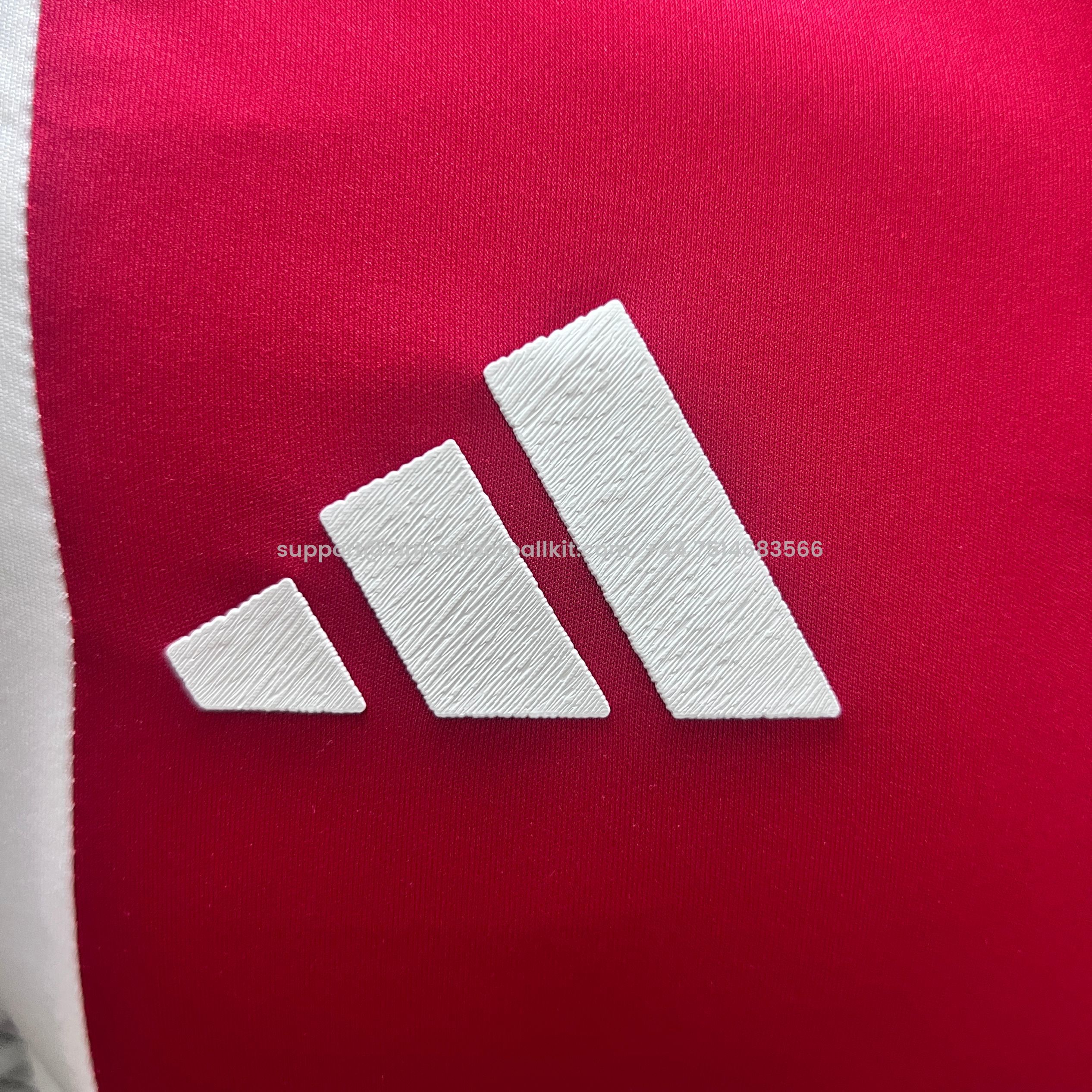 Unitedfootballkit.com | Ajax 24-25 Home Stadium Jersey - Player Version -Customize Name, Number and Patch | Worldwide Shipping