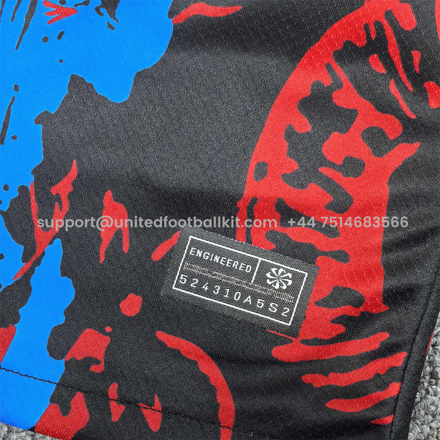 Unitedfootballkit.com | Barcelona 25-26 Red Blue Snake Silhouette Pattern Special Jersey - Fans Version -Customize Name, Number and Patch | Worldwide Shipping