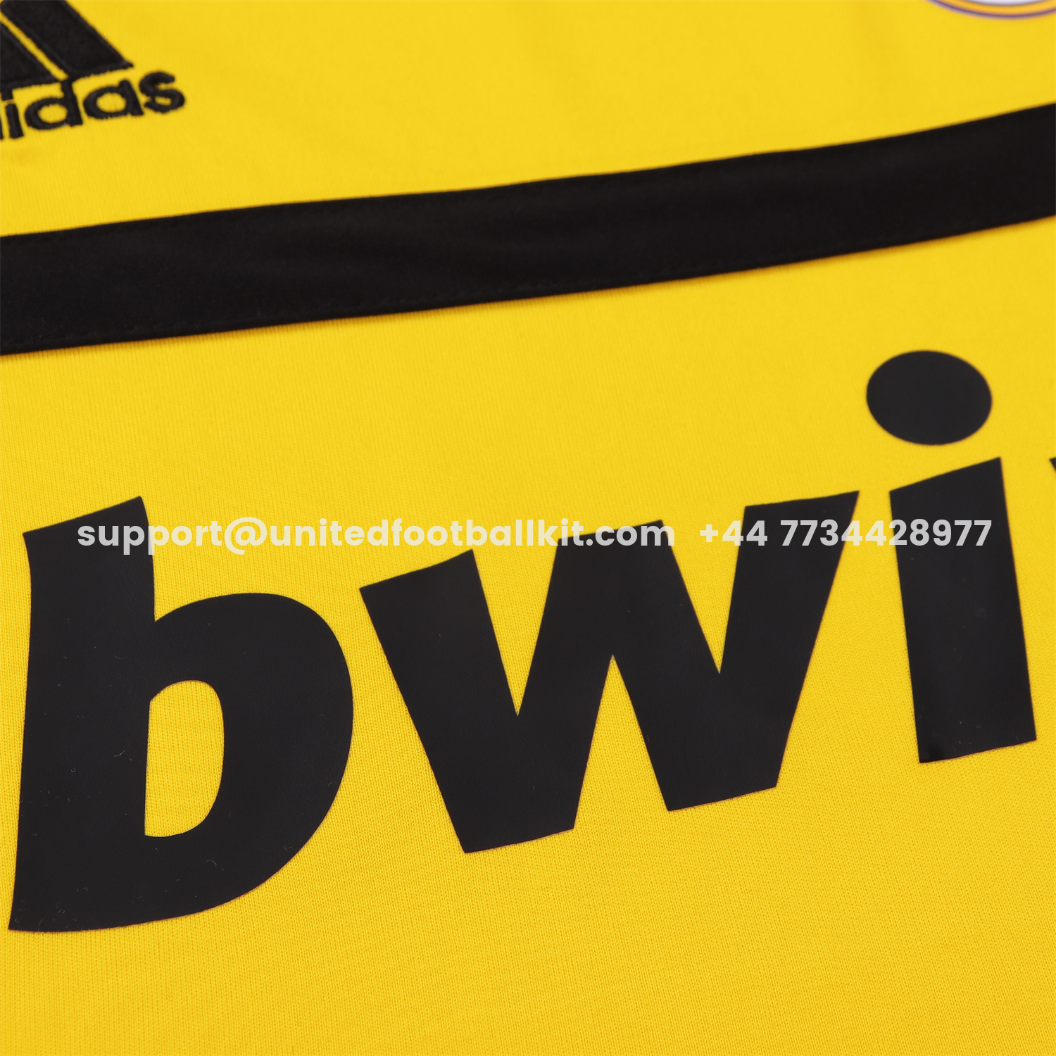 Unitedfootballkit.com | Retro Real Madrid 2011-12 Yellow Goalkeeper Kids Kit -Customize Name, Number and Patch | Worldwide Shipping