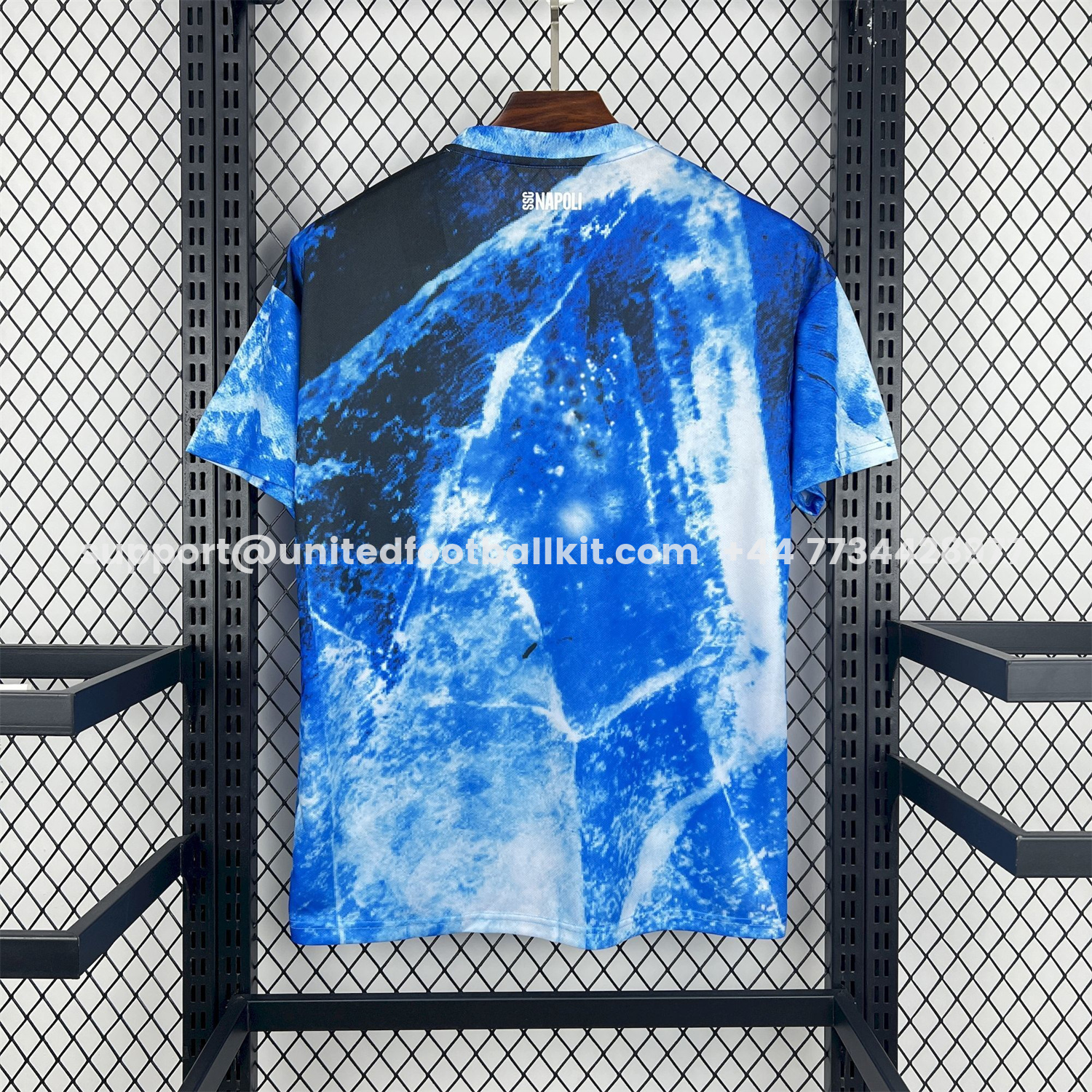 Unitedfootballkit.com | Napoli 25-26 Marechiaro Blue Special Jersey - Fans Version -Customize Name, Number and Patch | Worldwide Shipping