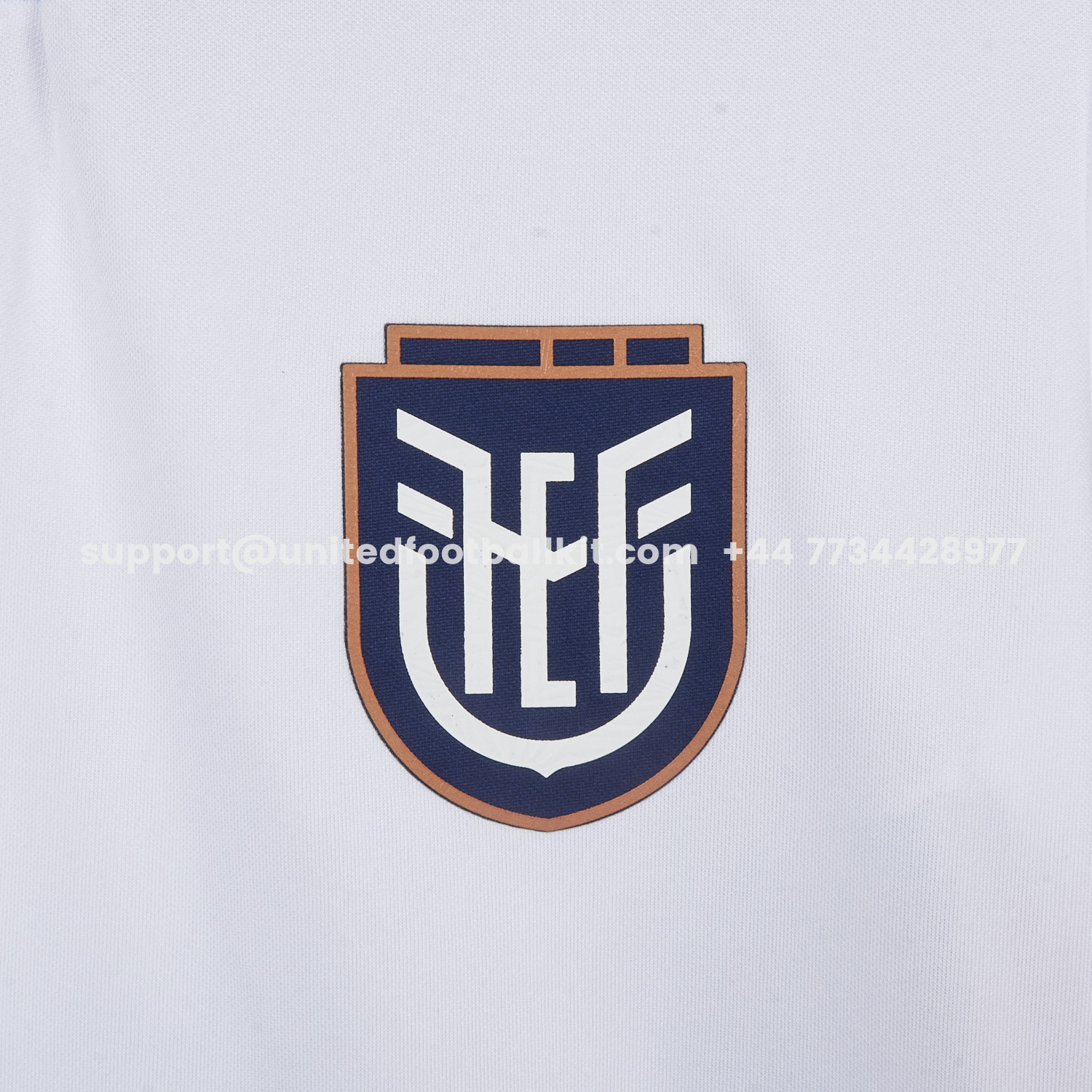 Unitedfootballkit.com | Ecuador 2026 Third White Jersey - Fans Version -Customize Name, Number and Patch | Worldwide Shipping
