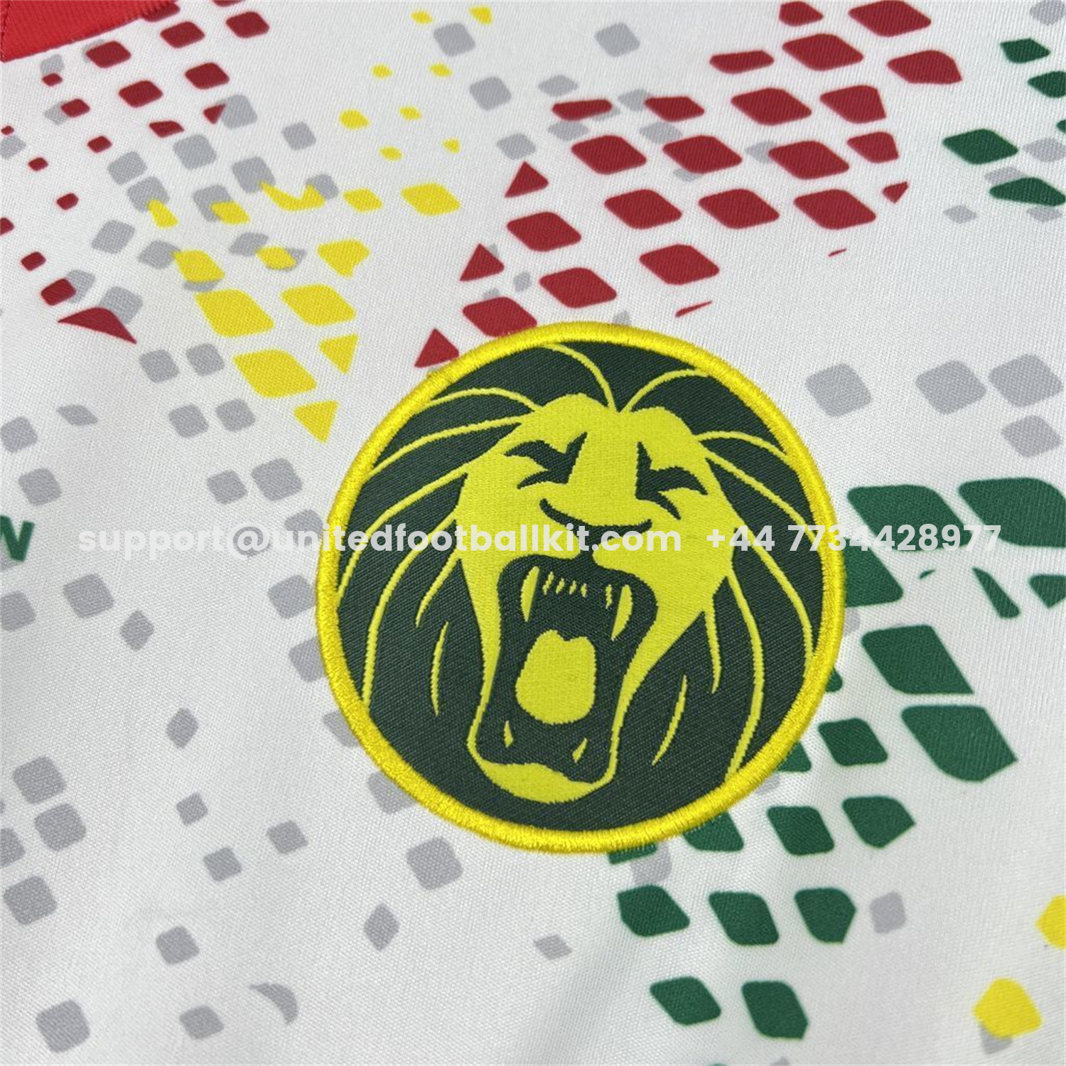 Unitedfootballkit.com | Cameroon 2026 Away White Jersey - Fans Version -Customize Name, Number and Patch | Worldwide Shipping