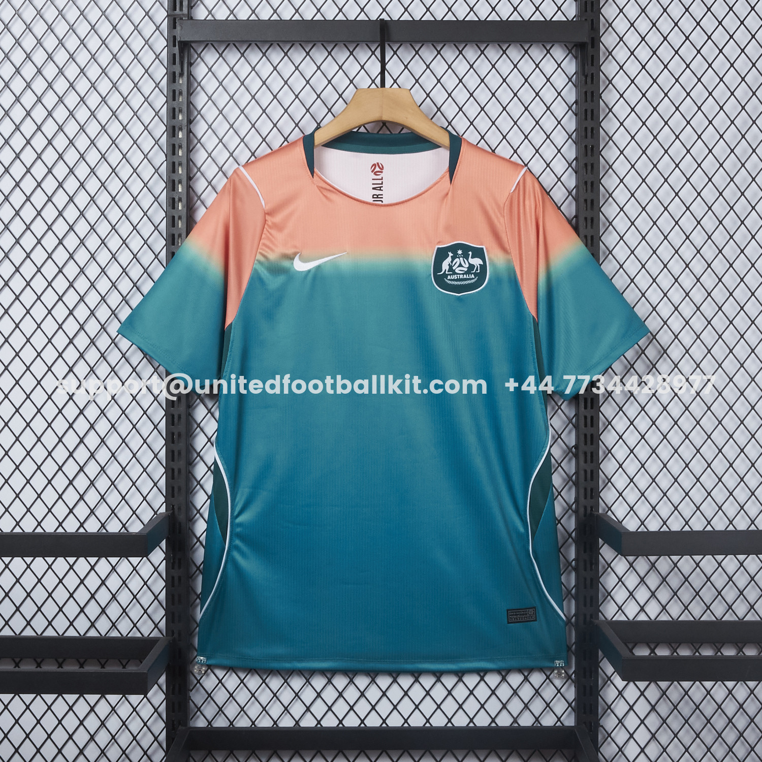 Unitedfootballkit.com | Australia 2026 Away Jersey - Fans Version -Customize Name, Number and Patch | Worldwide Shipping