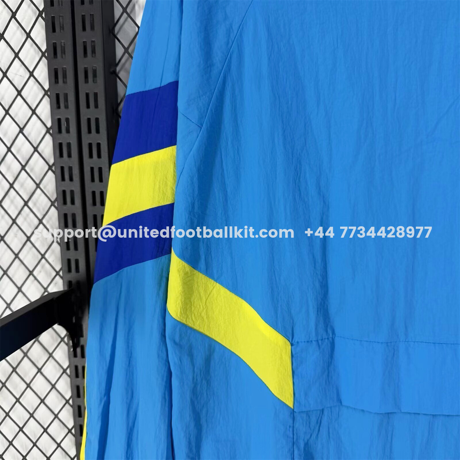 Unitedfootballkit.com | Boca Juniors 25-26 Training Windbreaker Jacket - Blue -Customize Name, Number and Patch | Worldwide Shipping