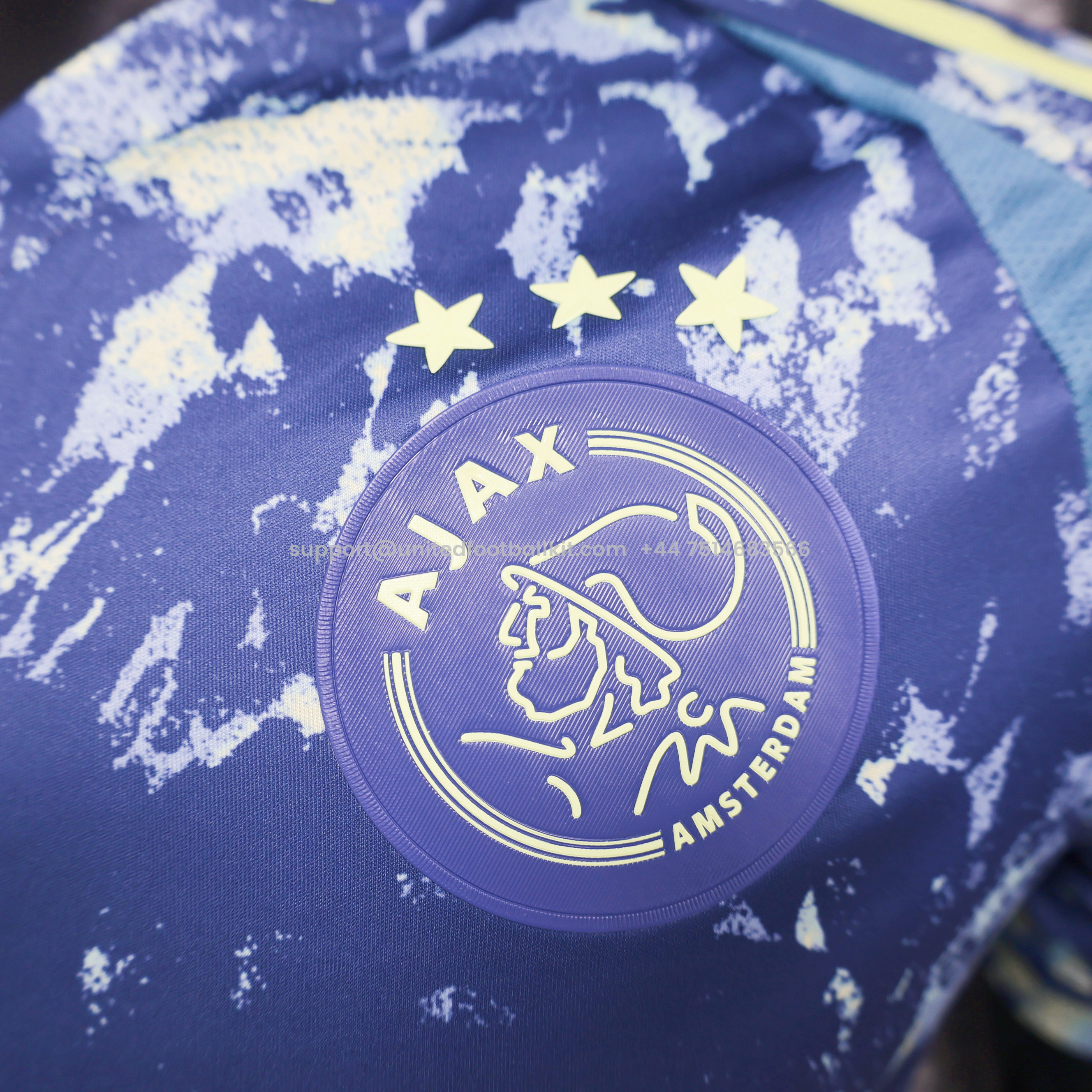 Unitedfootballkit.com | Ajax 24-25 Away Jersey - Player Version -Customize Name, Number and Patch | Worldwide Shipping