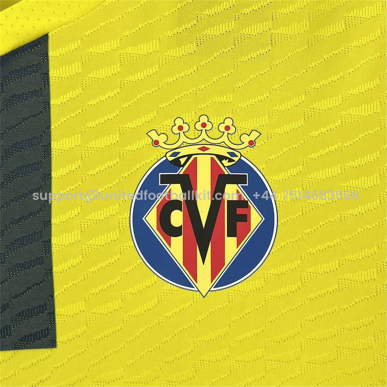 Unitedfootballkit.com | Villarreal 25-26 Home Jersey - Fans Version -Customize Name, Number and Patch | Worldwide Shipping