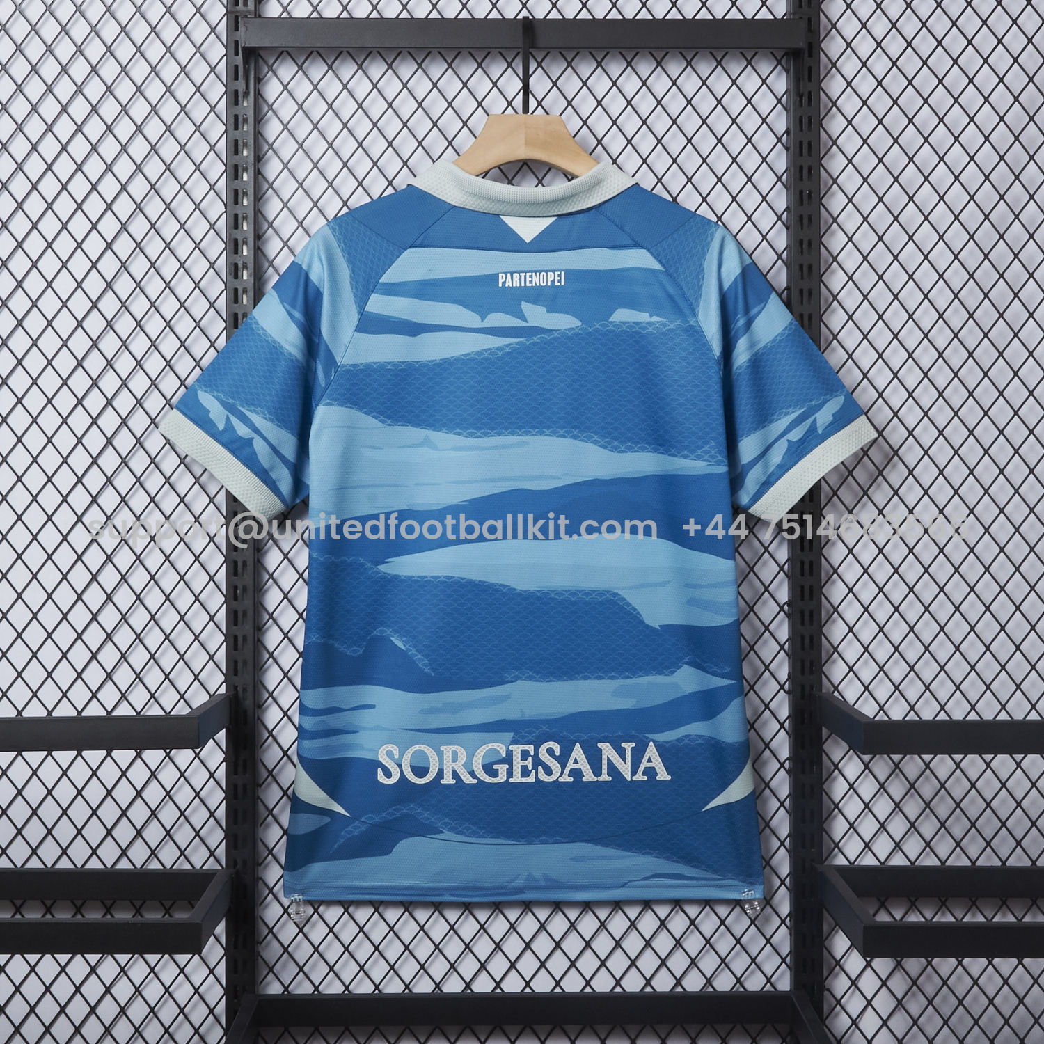 Unitedfootballkit.com | Napoli 24-25 Partenope Special Edition Jersey - Fans Version -Customize Name, Number and Patch | Worldwide Shipping