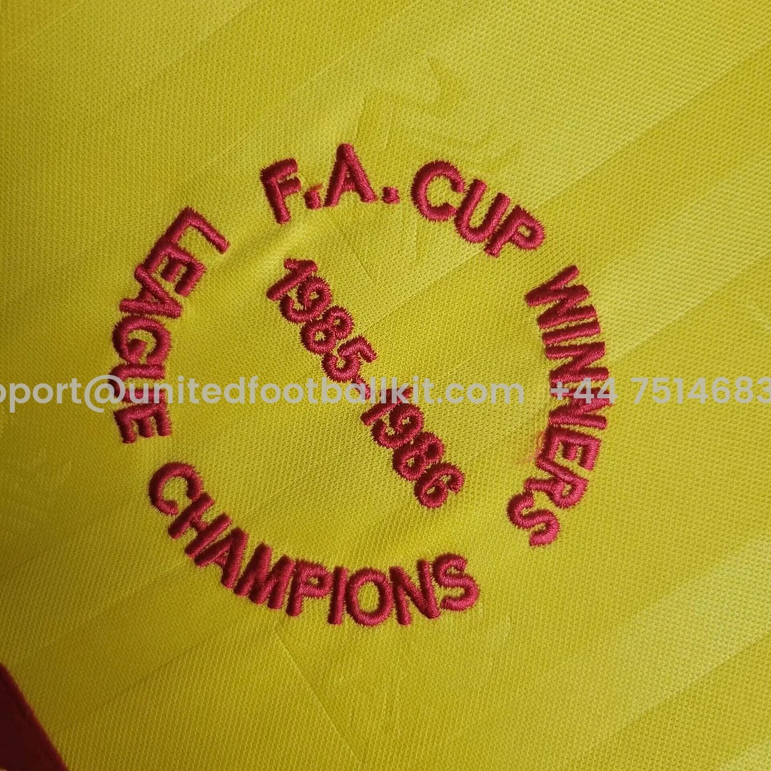 Unitedfootballkit.com | Retro Liver.pool 1986-87 Third Jersey -Customize Name, Number and Patch | Worldwide Shipping