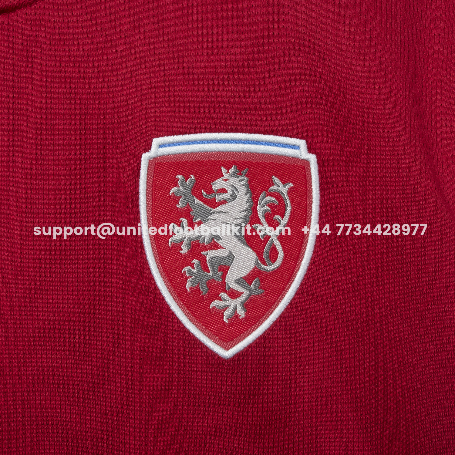 Unitedfootballkit.com | Czech Republic 2026 Home Jersey - Fans Version -Customize Name, Number and Patch | Worldwide Shipping