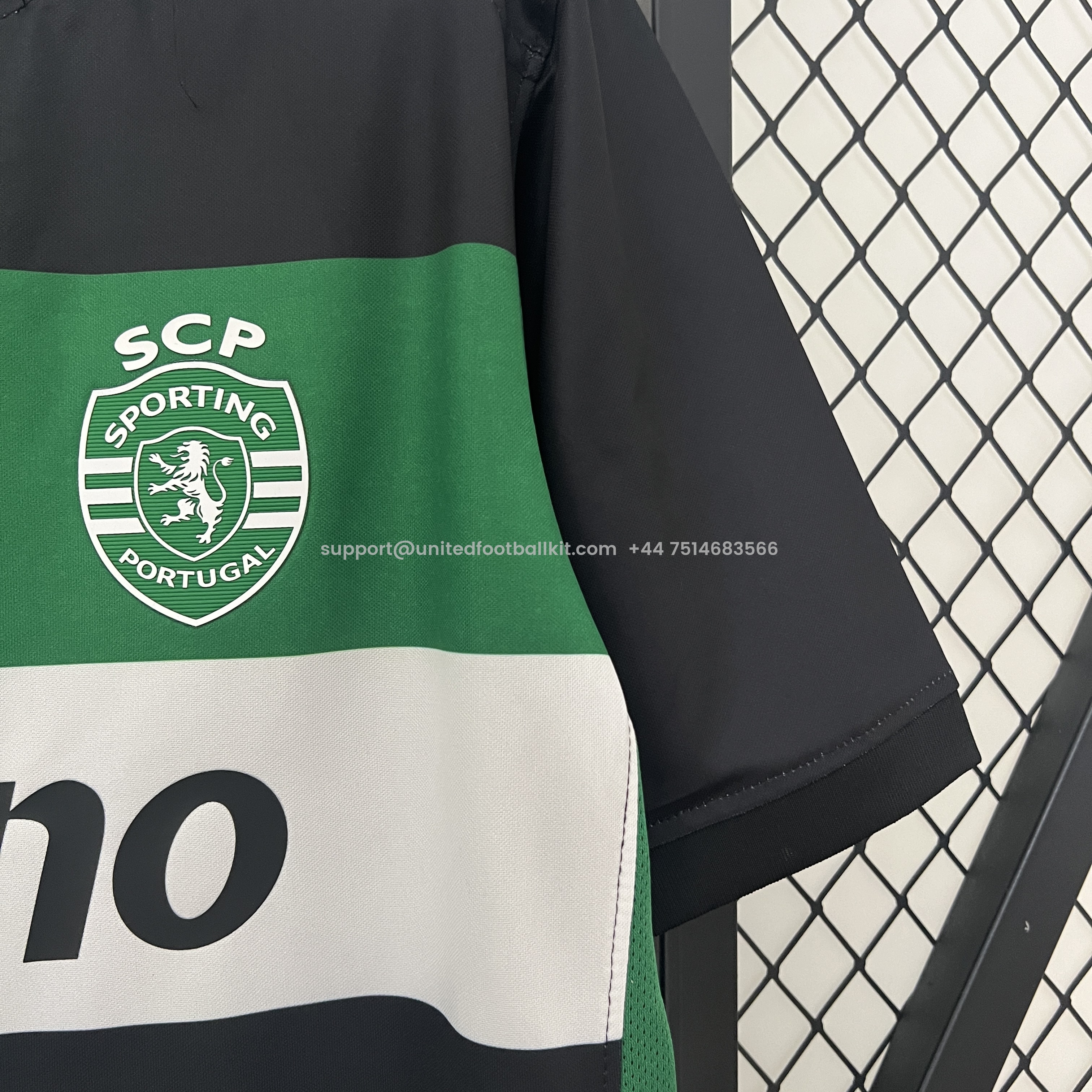 Unitedfootballkit.com | Sporting CP Portugal 24-25 Home Jersey - Fans Version - Champion Version -Customize Name, Number and Patch | Worldwide Shipping