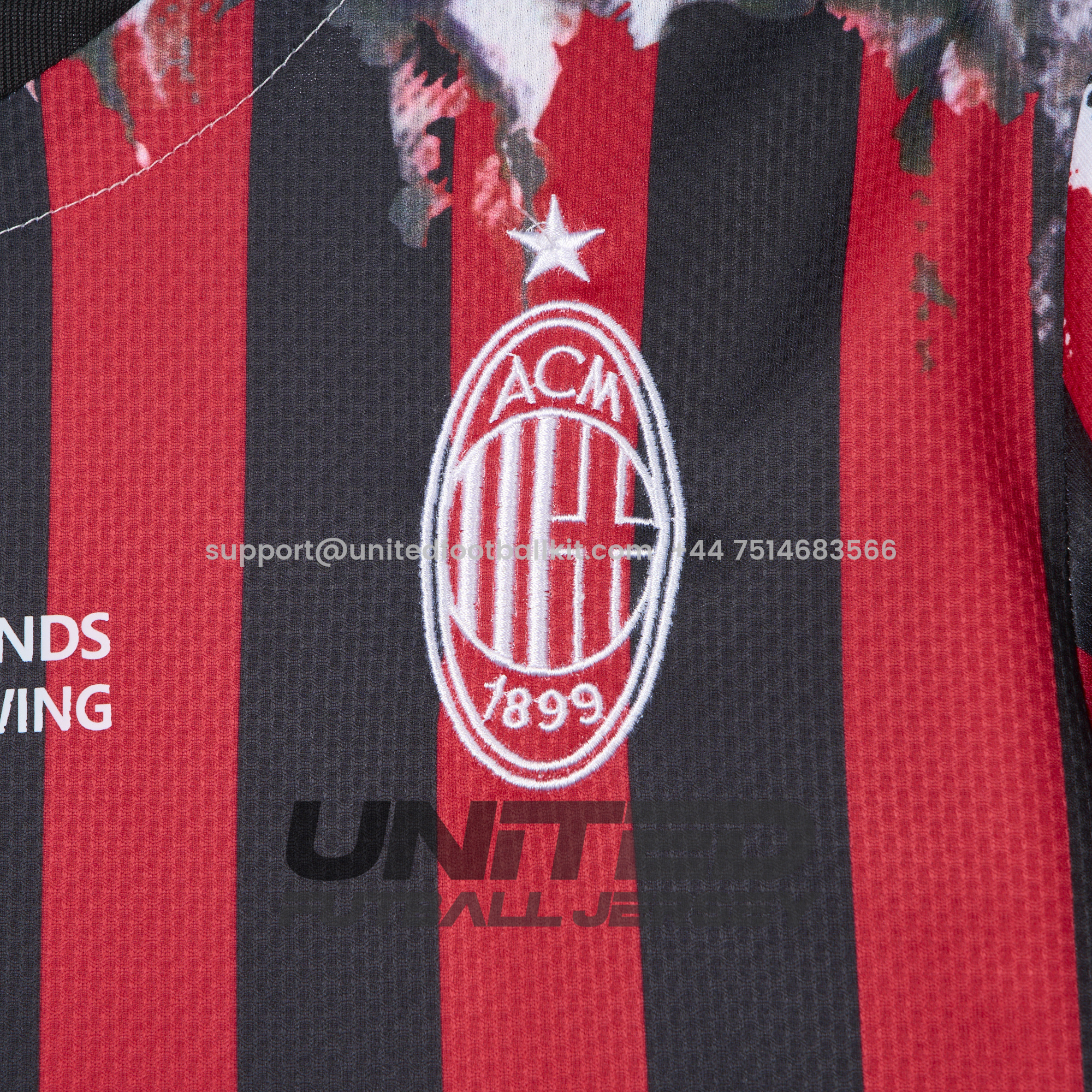 Unitedfootballkit.com | Retro AC Milan 22-23 Legendary Stars Special Edition Jersey - Fans Version -Customize Name, Number and Patch | Worldwide Shipping