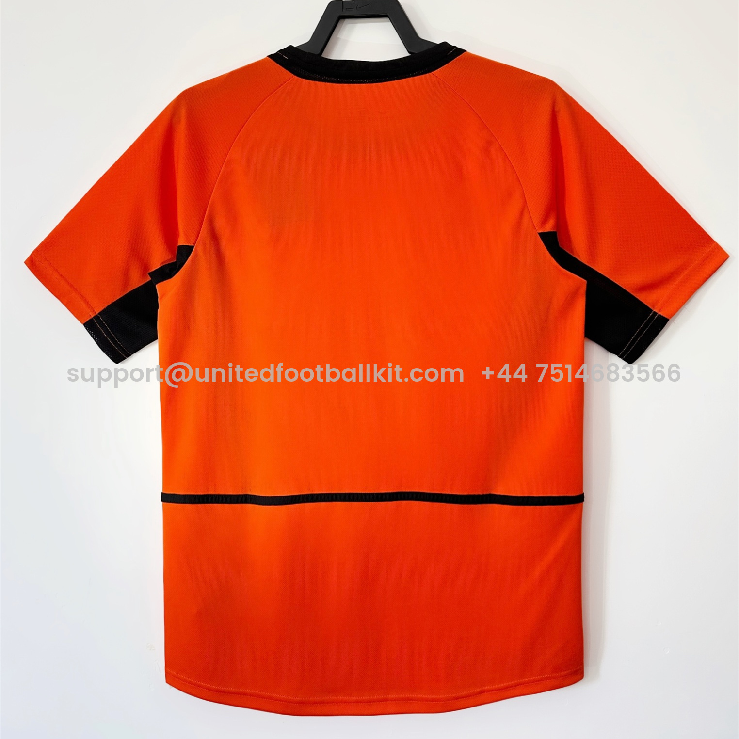 Unitedfootballkit.com | Retro Netherlands 2002 Home Stadium Jersey -Customize Name, Number and Patch | Worldwide Shipping