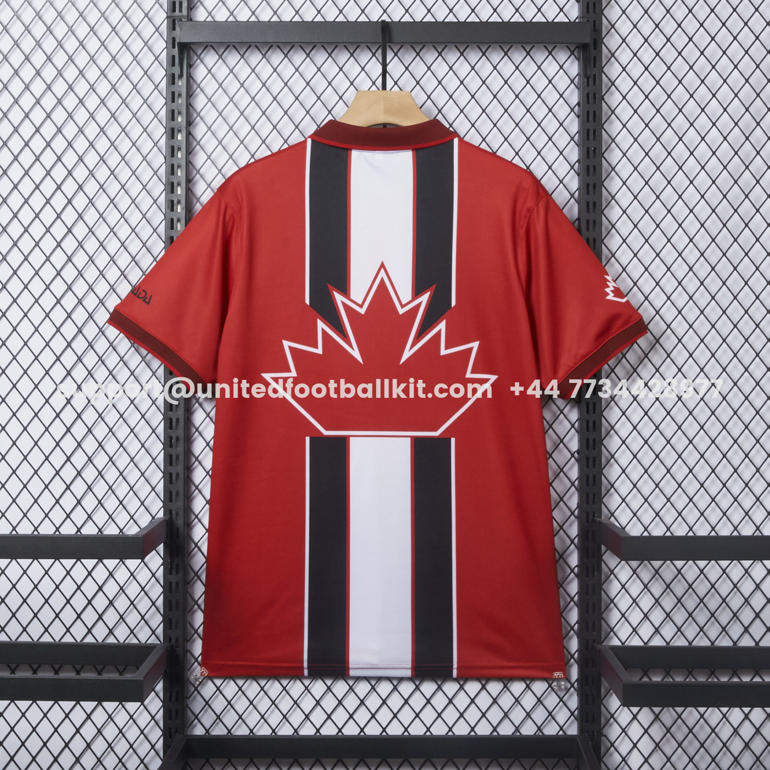 Unitedfootballkit.com | Canada 2026 Home Jersey - Fans Version -Customize Name, Number and Patch | Worldwide Shipping