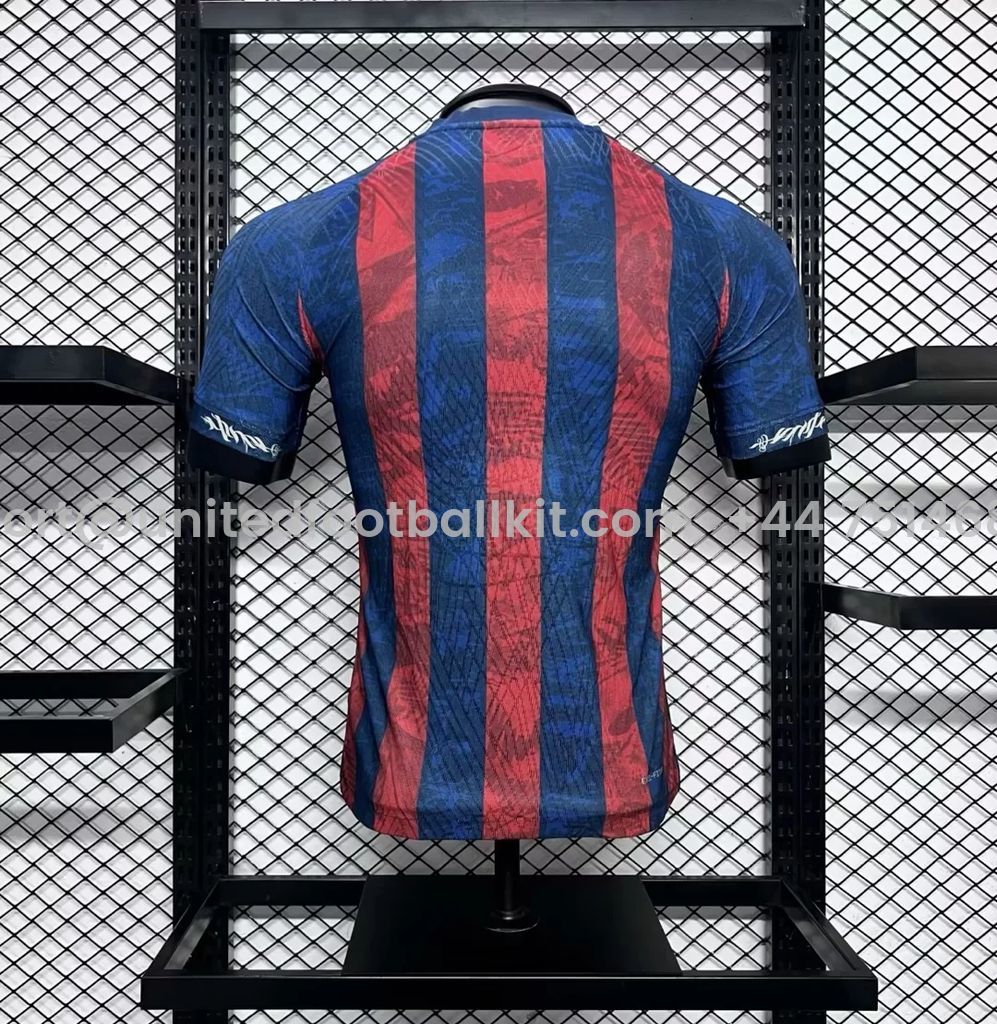 Unitedfootballkit.com | Barcelona 24-25 Limited Edition Jersey - Player Version -Customize Name, Number and Patch | Worldwide Shipping