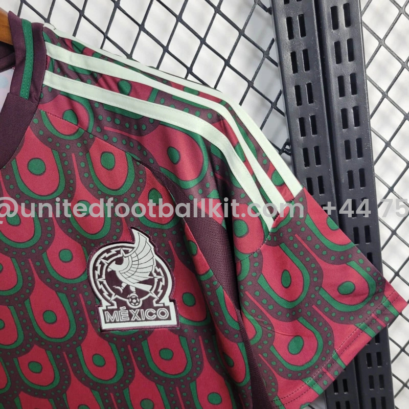 Unitedfootballkit.com | Mexico 2024 Home Stadium Jersey - Fans Version -Customize Name, Number and Patch | Worldwide Shipping