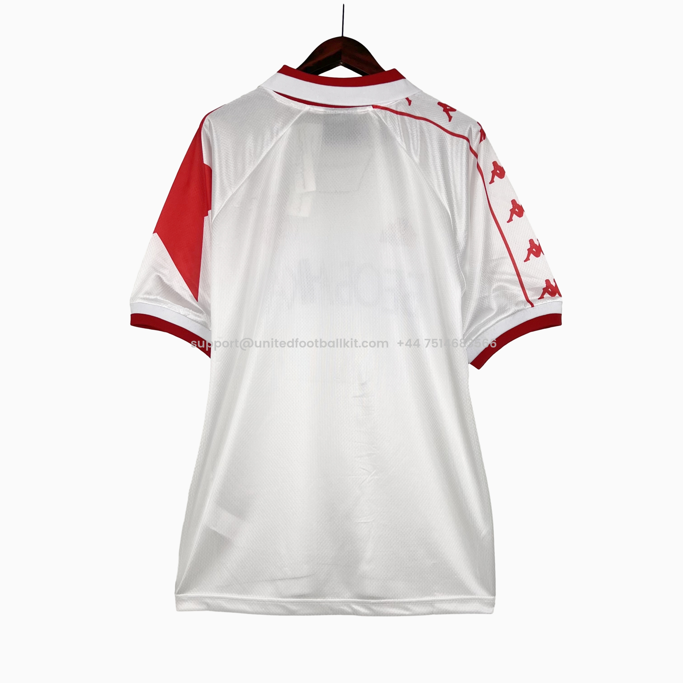 Unitedfootballkit.com | Retro Red Star FC 1995-97 Away Stadium Jersey -Customize Name, Number and Patch | Worldwide Shipping