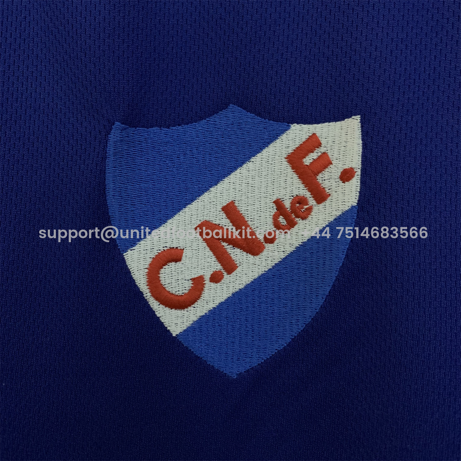Unitedfootballkit.com | Uruguay Nacional Club Nacional de Football 25-26 Blue Special Jersey - Fans Version -Customize Name, Number and Patch | Worldwide Shipping