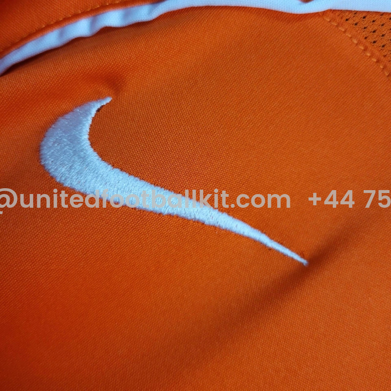 Unitedfootballkit.com | Retro Netherlands 2004 Home Stadium Jersey -Customize Name, Number and Patch | Worldwide Shipping