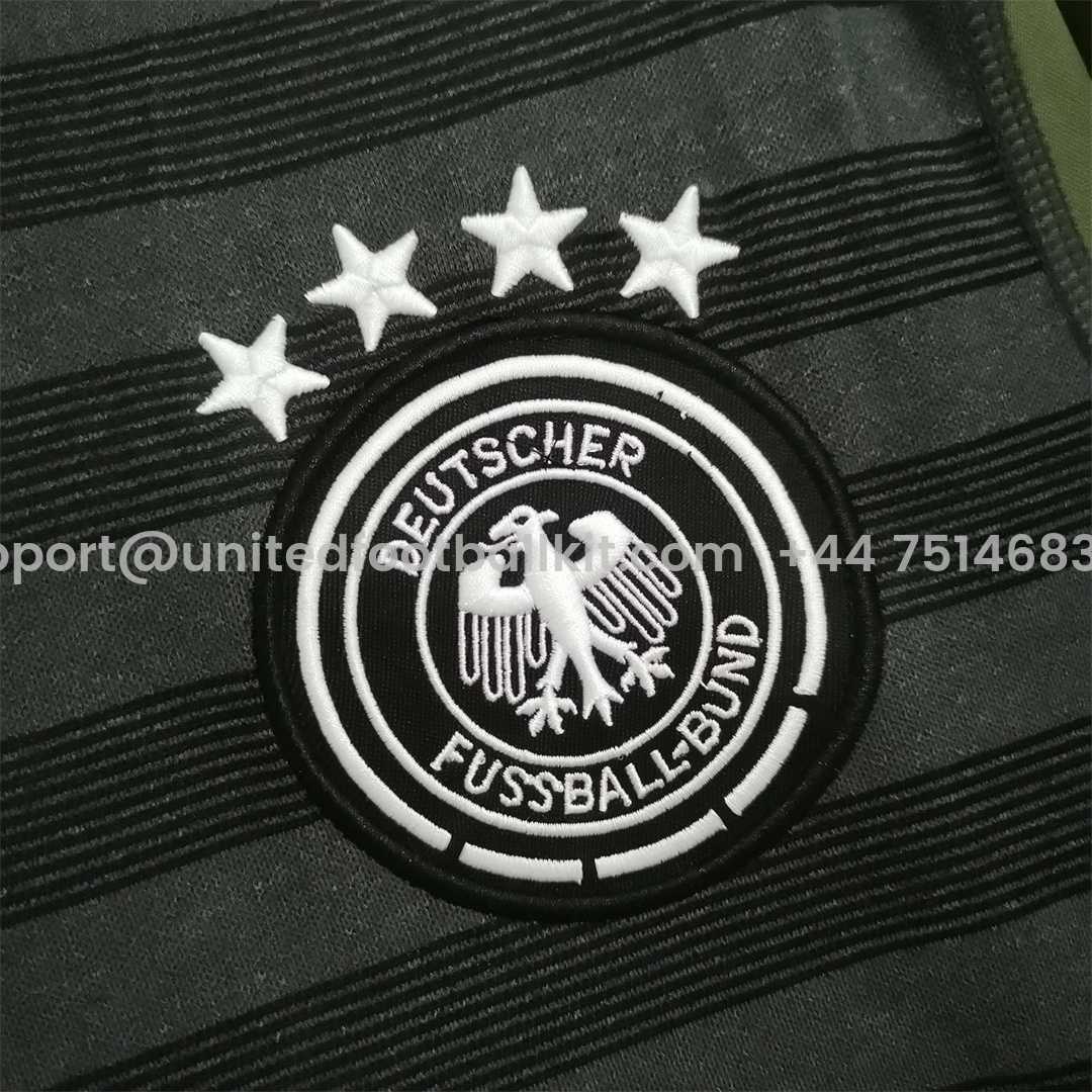 Unitedfootballkit.com | Retro Germany 2016 Away Stadium Jersey -Customize Name, Number and Patch | Worldwide Shipping
