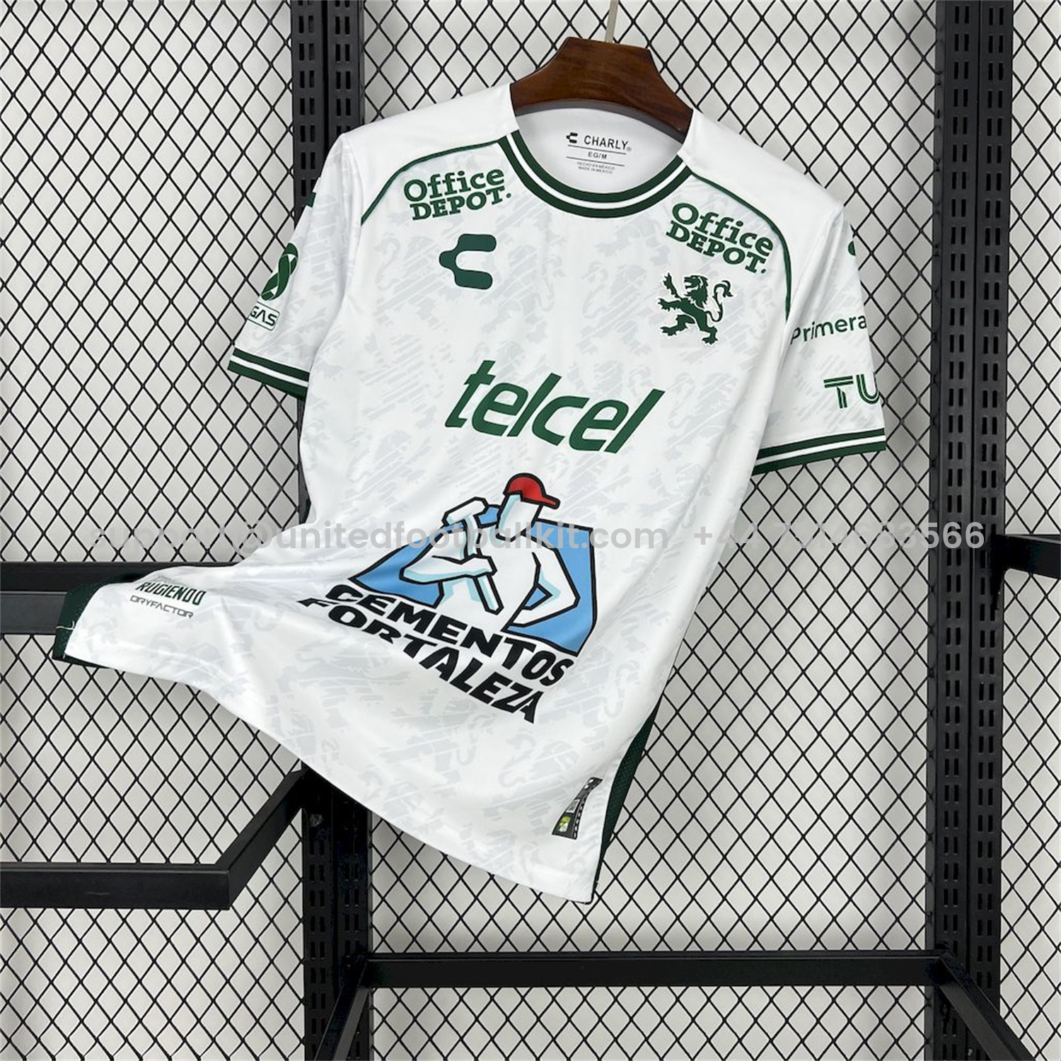 Unitedfootballkit.com | Club León Club Leon 24-25 Away Jersey - Fans Version -Customize Name, Number and Patch | Worldwide Shipping