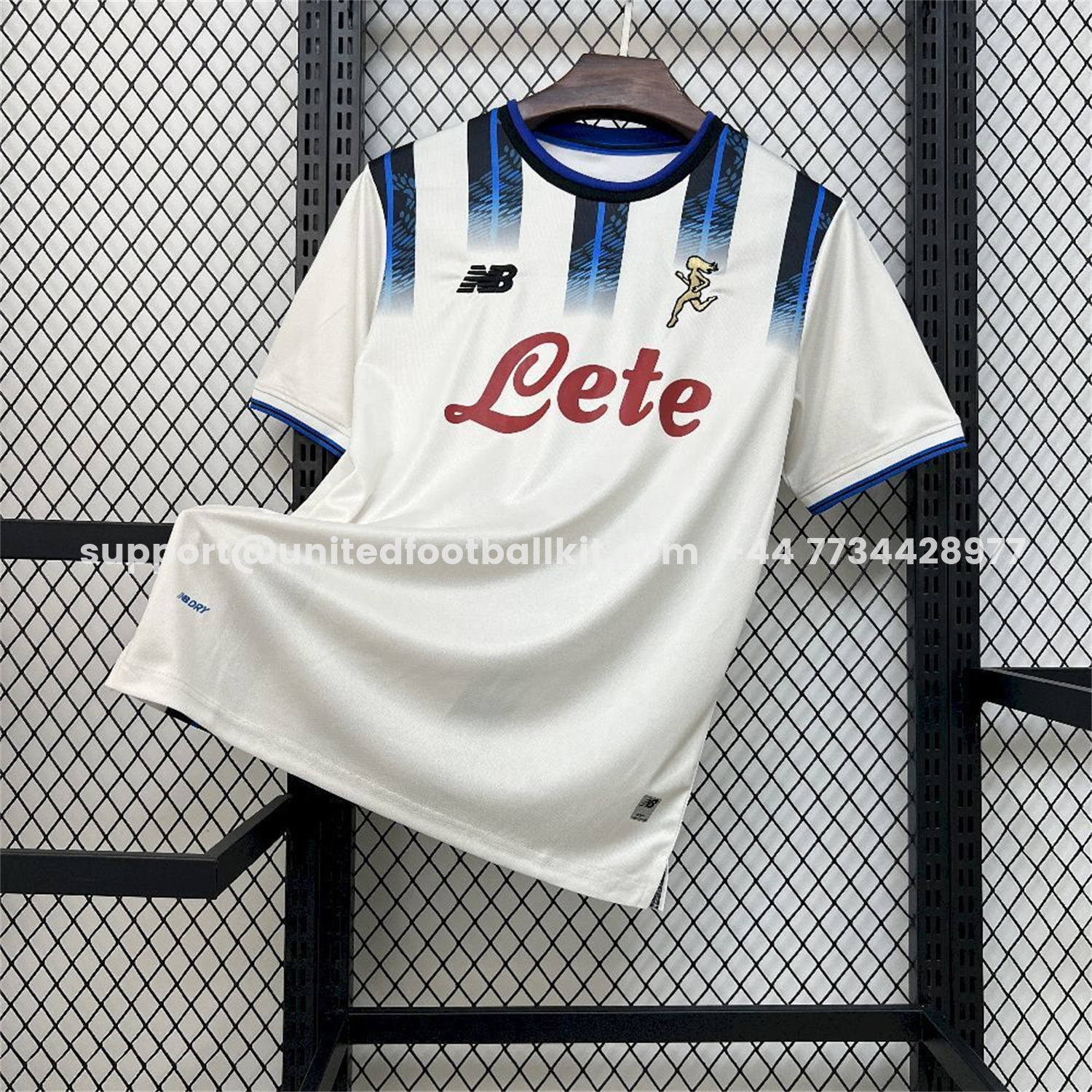 Unitedfootballkit.com | Atalanta 25-26 Away White Jersey - Fans Version -Customize Name, Number and Patch | Worldwide Shipping
