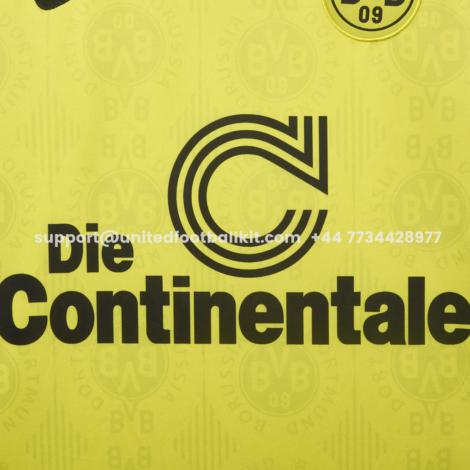 Unitedfootballkit.com | Retro Dortmund 1996-97 Home Jersey -Customize Name, Number and Patch | Worldwide Shipping