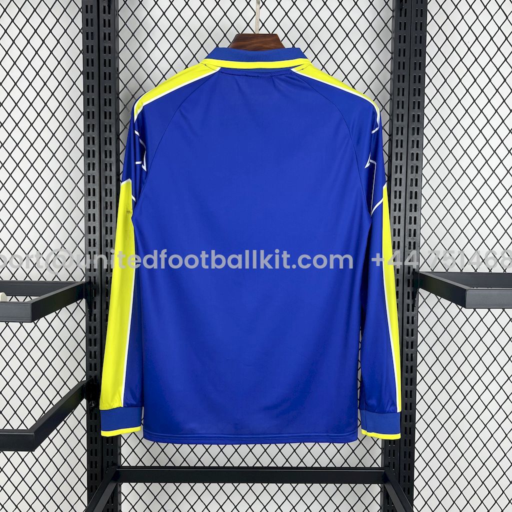 Unitedfootballkit.com | Retro Juventus 1996-97 Away Long Sleeves Jersey -Customize Name, Number and Patch | Worldwide Shipping
